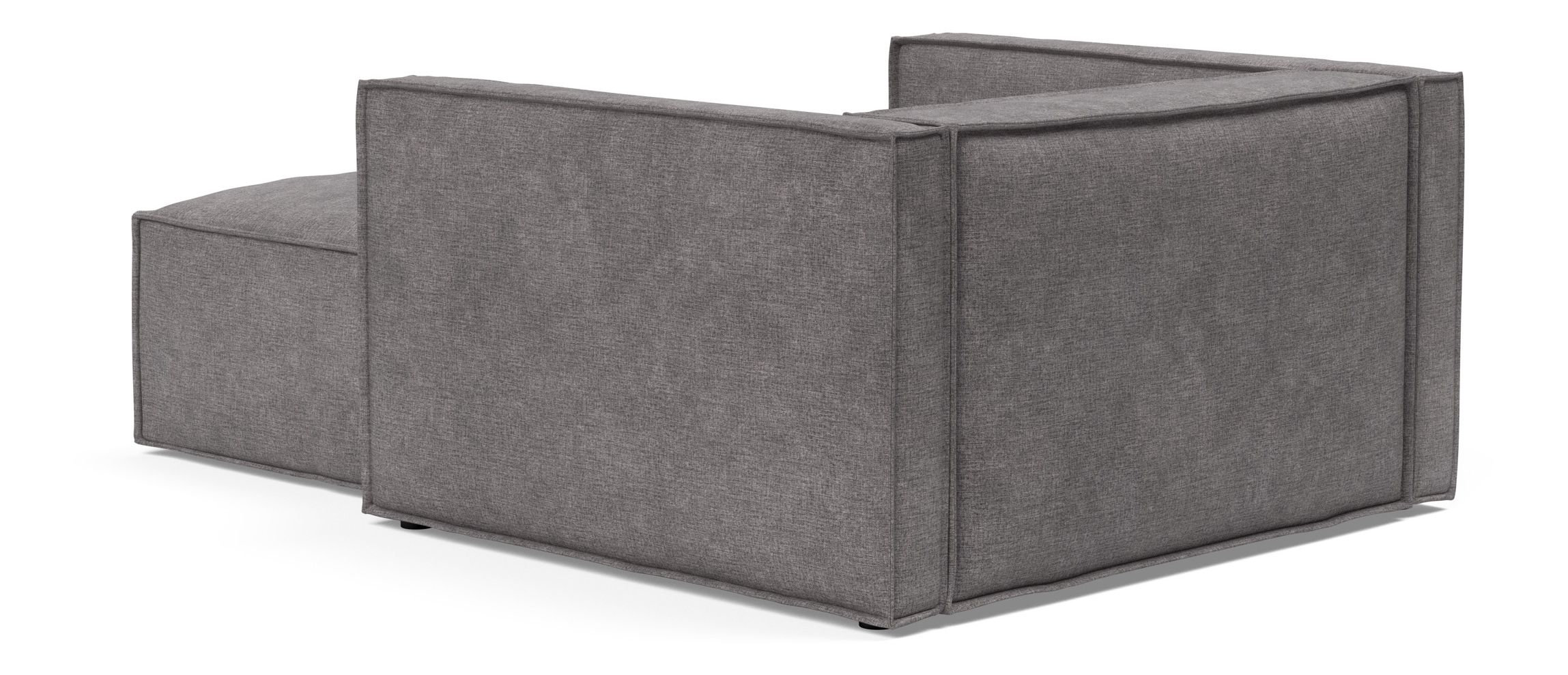 Newilla Storage Lounger Chair w/ Slim Arm Rests