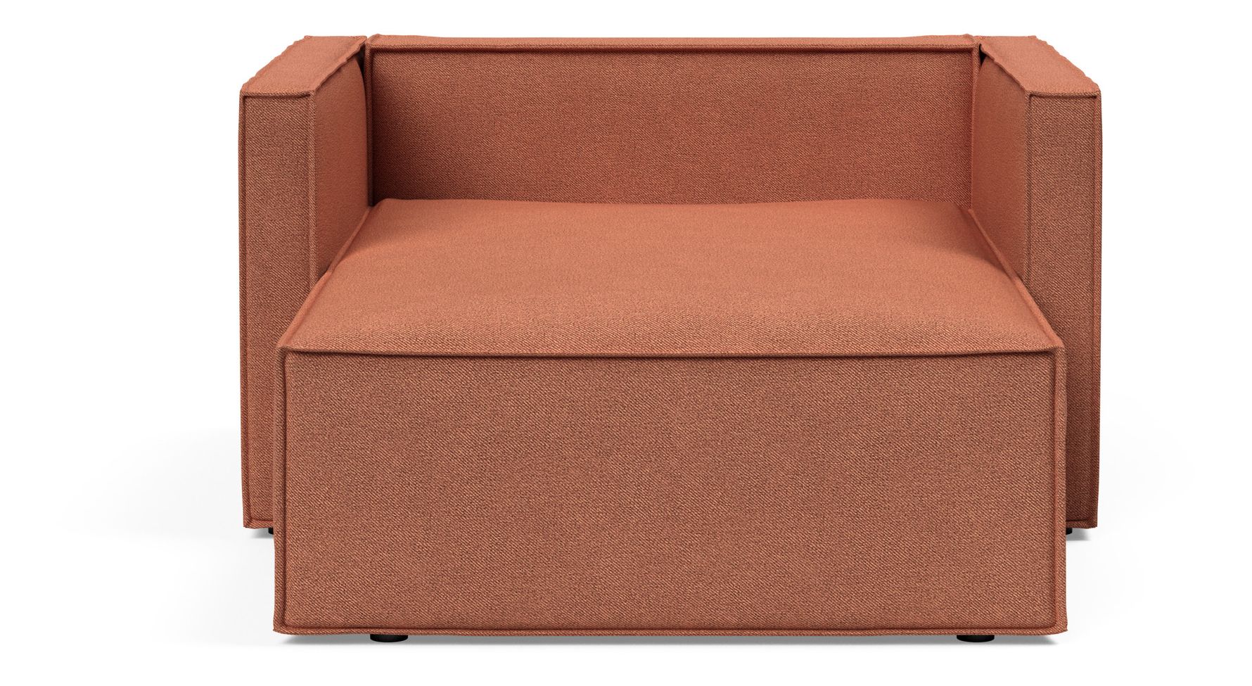Newilla Storage Lounger Chair w/ Slim Arm Rests