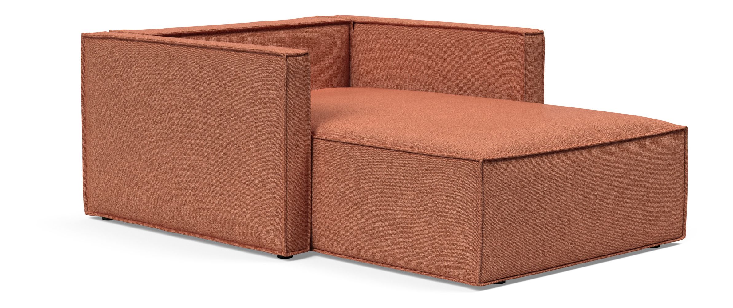 Newilla Storage Lounger Chair w/ Slim Arm Rests