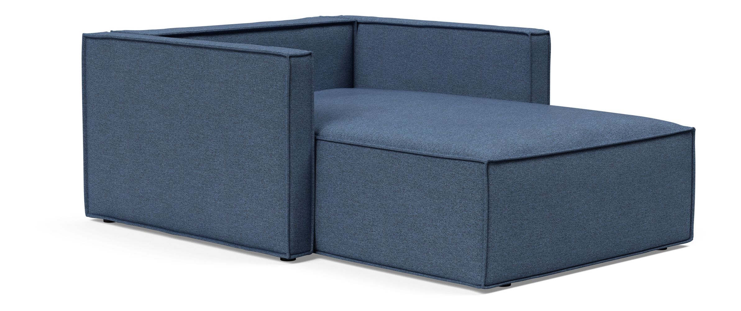 Newilla Storage Lounger Chair w/ Slim Arm Rests