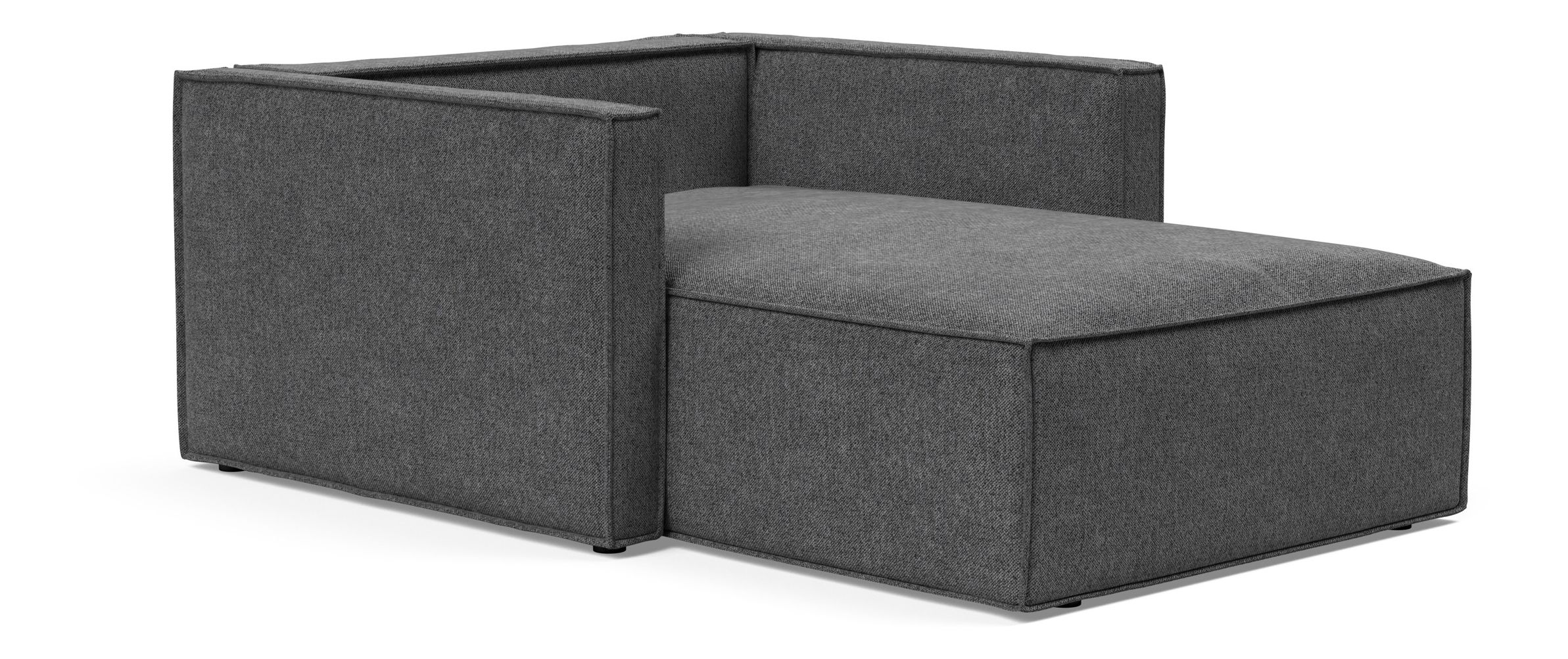 Newilla Storage Lounger Chair w/ Slim Arm Rests