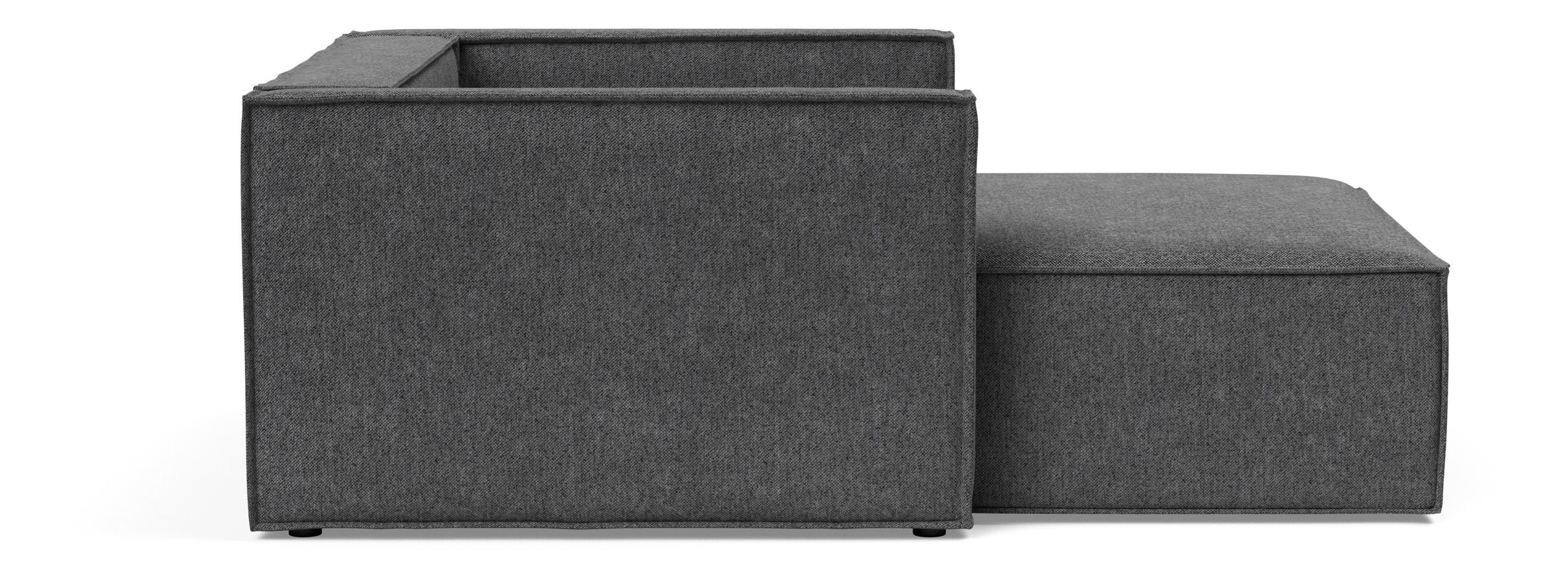 Newilla Storage Lounger Chair w/ Slim Arm Rests