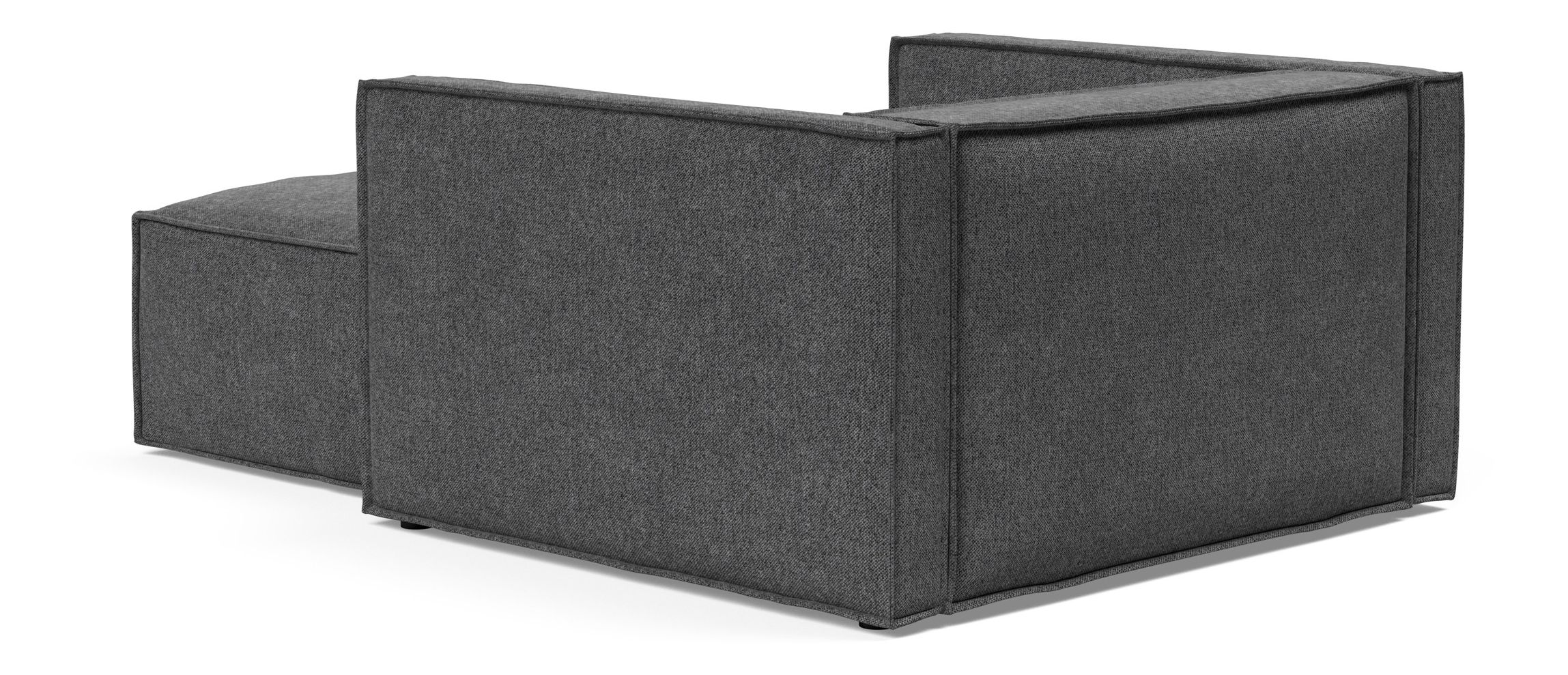 Newilla Storage Lounger Chair w/ Slim Arm Rests