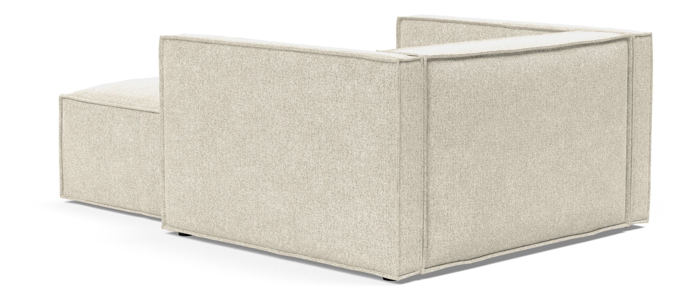 Newilla Storage Lounger Chair w/ Slim Arm Rests