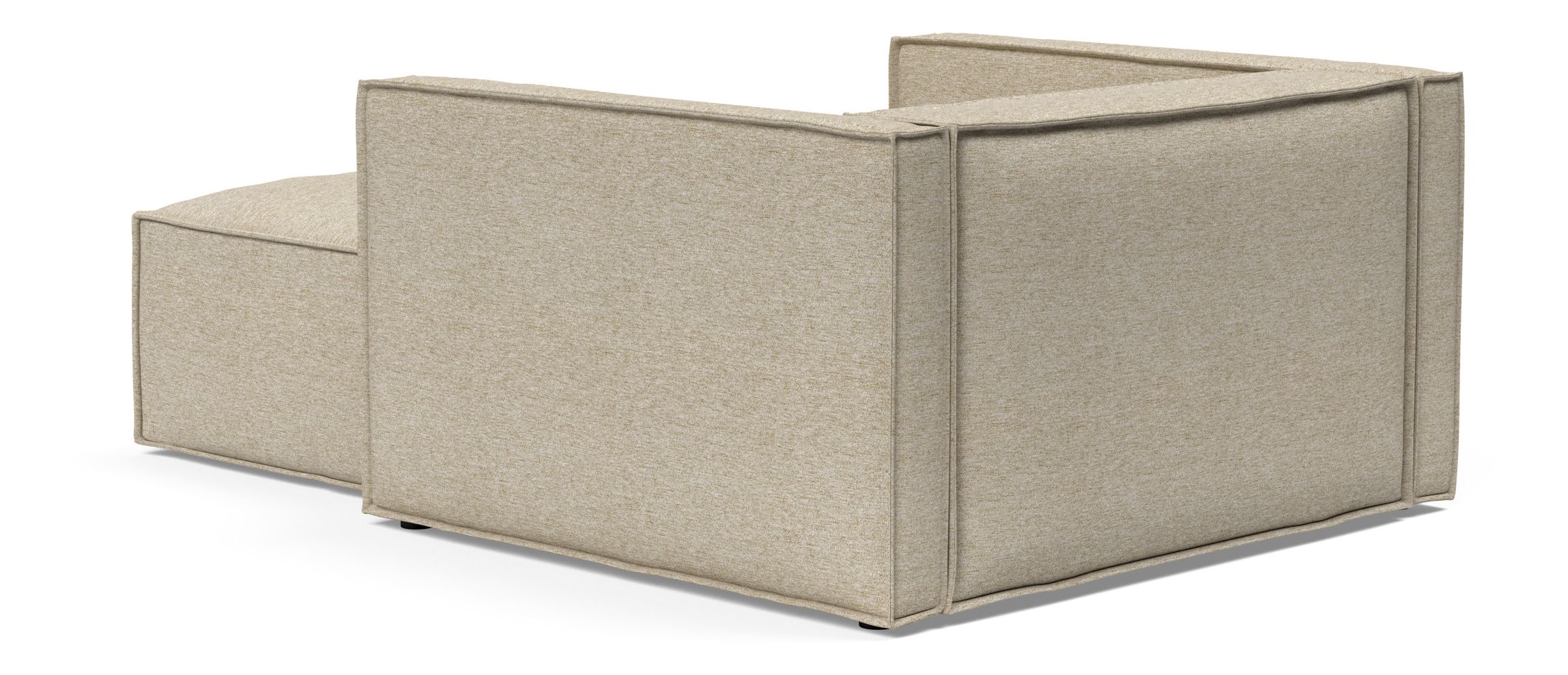 Newilla Storage Lounger Chair w/ Slim Arm Rests