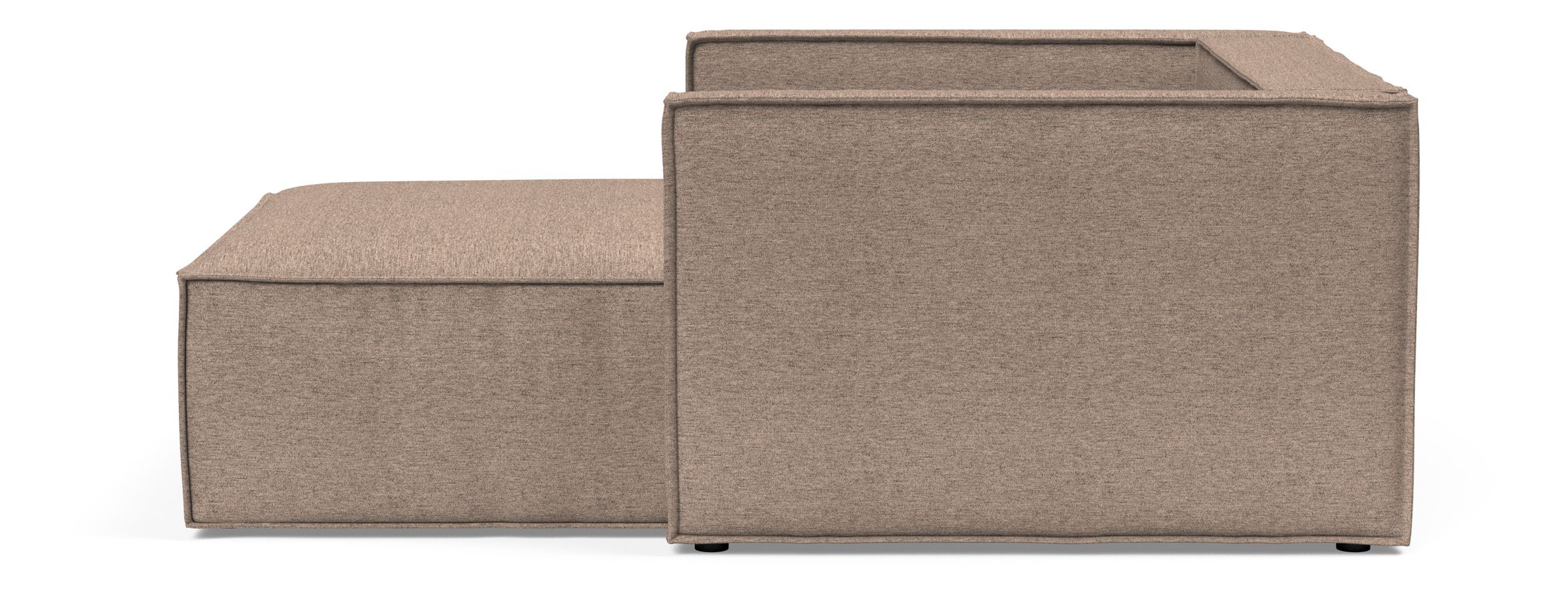 Newilla Storage Lounger Chair w/ Slim Arm Rests