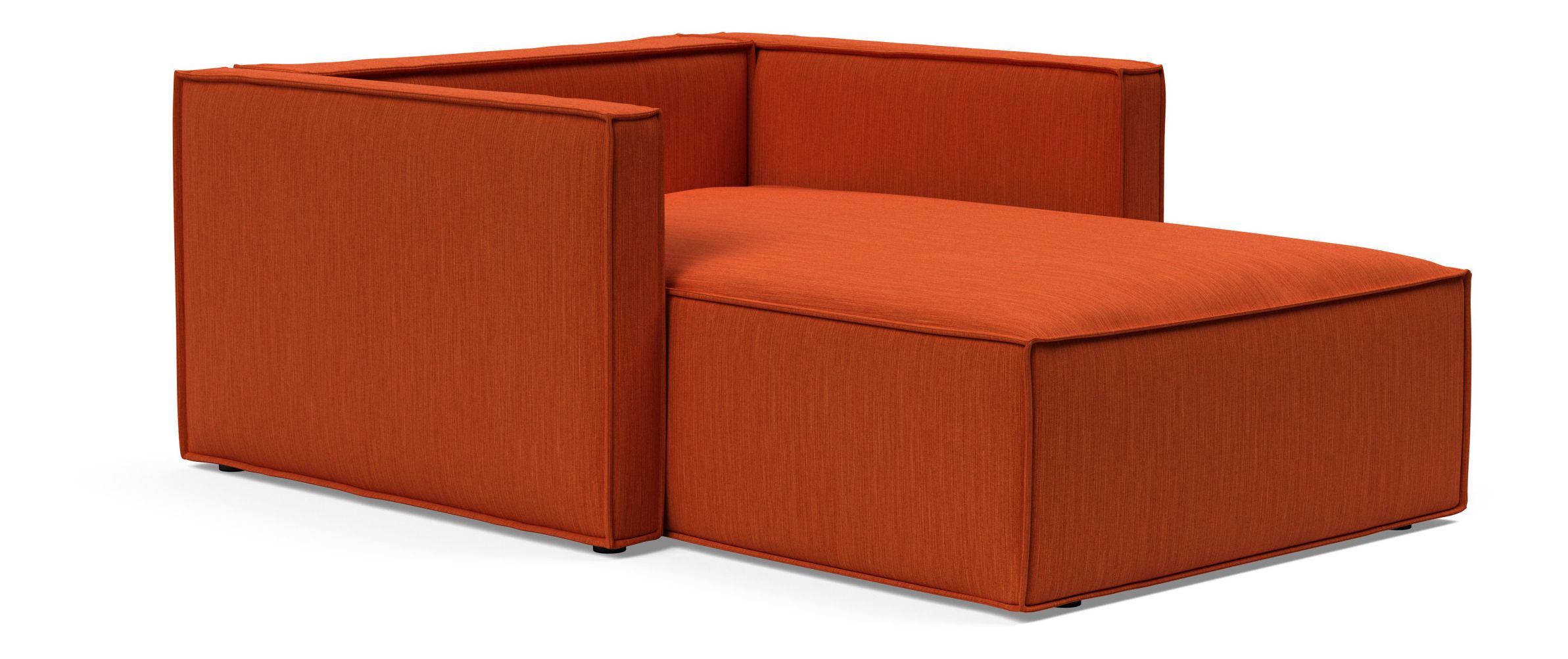 Newilla Storage Lounger Chair w/ Slim Arm Rests