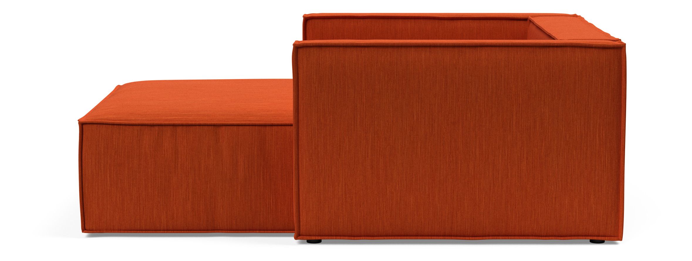 Newilla Storage Lounger Chair w/ Slim Arm Rests