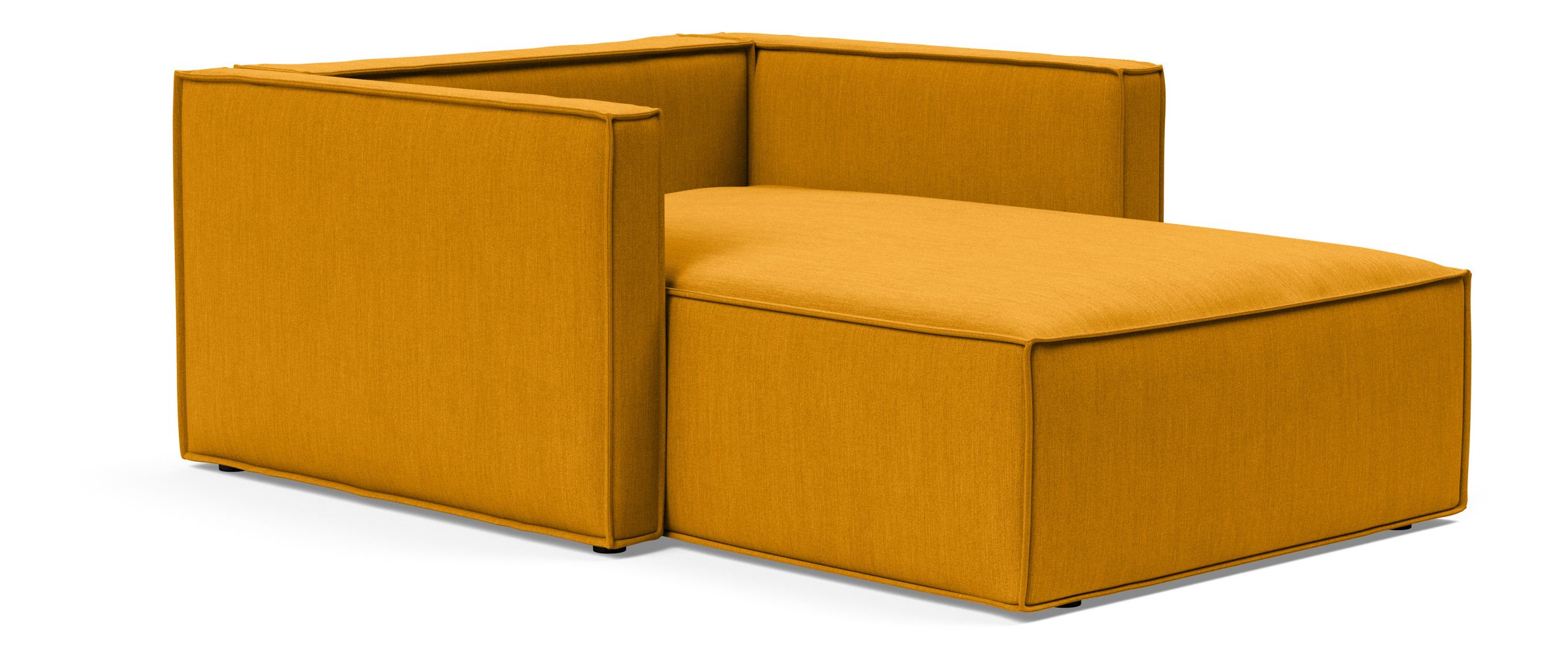 Newilla Storage Lounger Chair w/ Slim Arm Rests