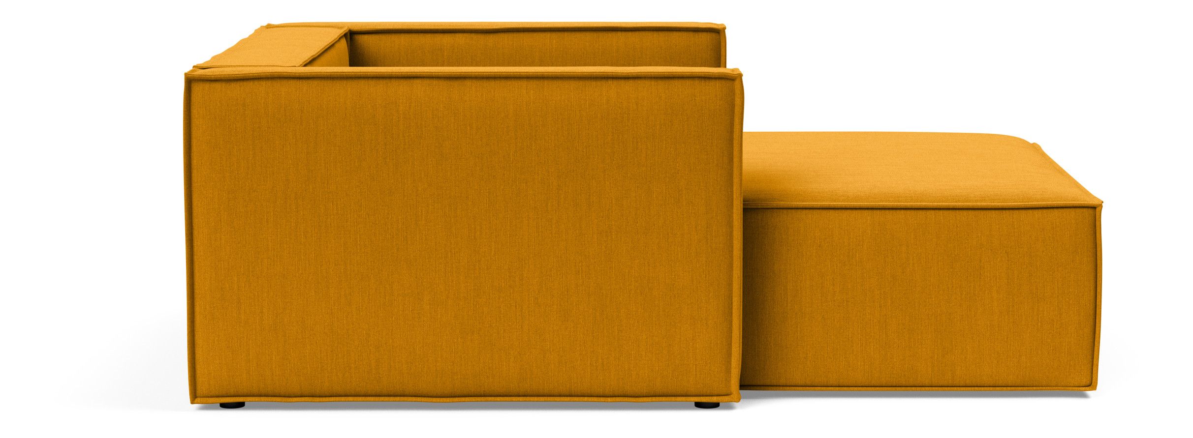 Newilla Storage Lounger Chair w/ Slim Arm Rests