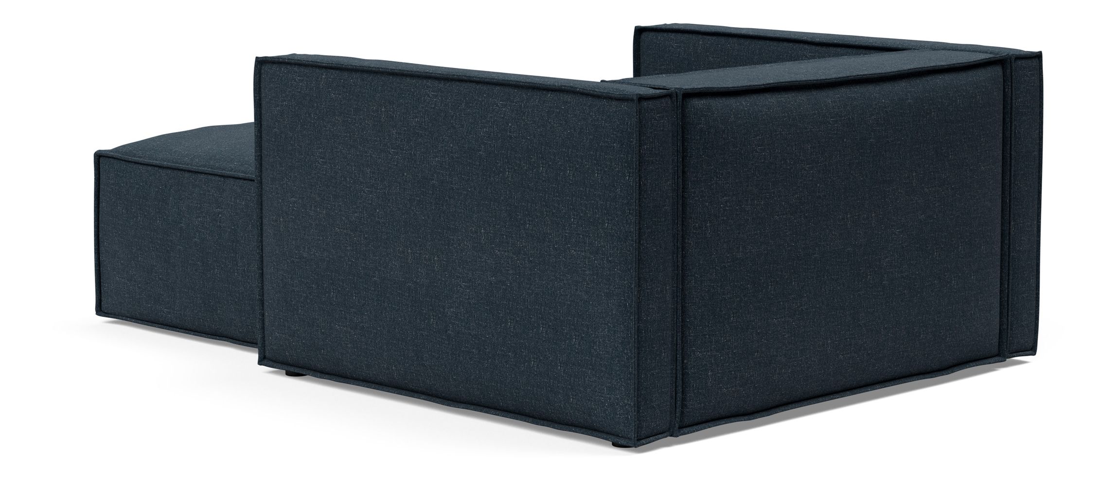 Newilla Storage Lounger Chair w/ Slim Arm Rests