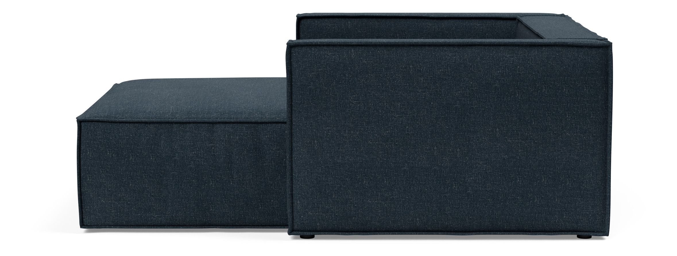 Newilla Storage Lounger Chair w/ Slim Arm Rests