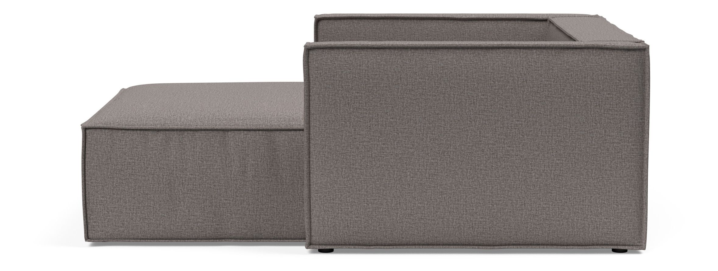 Newilla Storage Lounger Chair w/ Slim Arm Rests