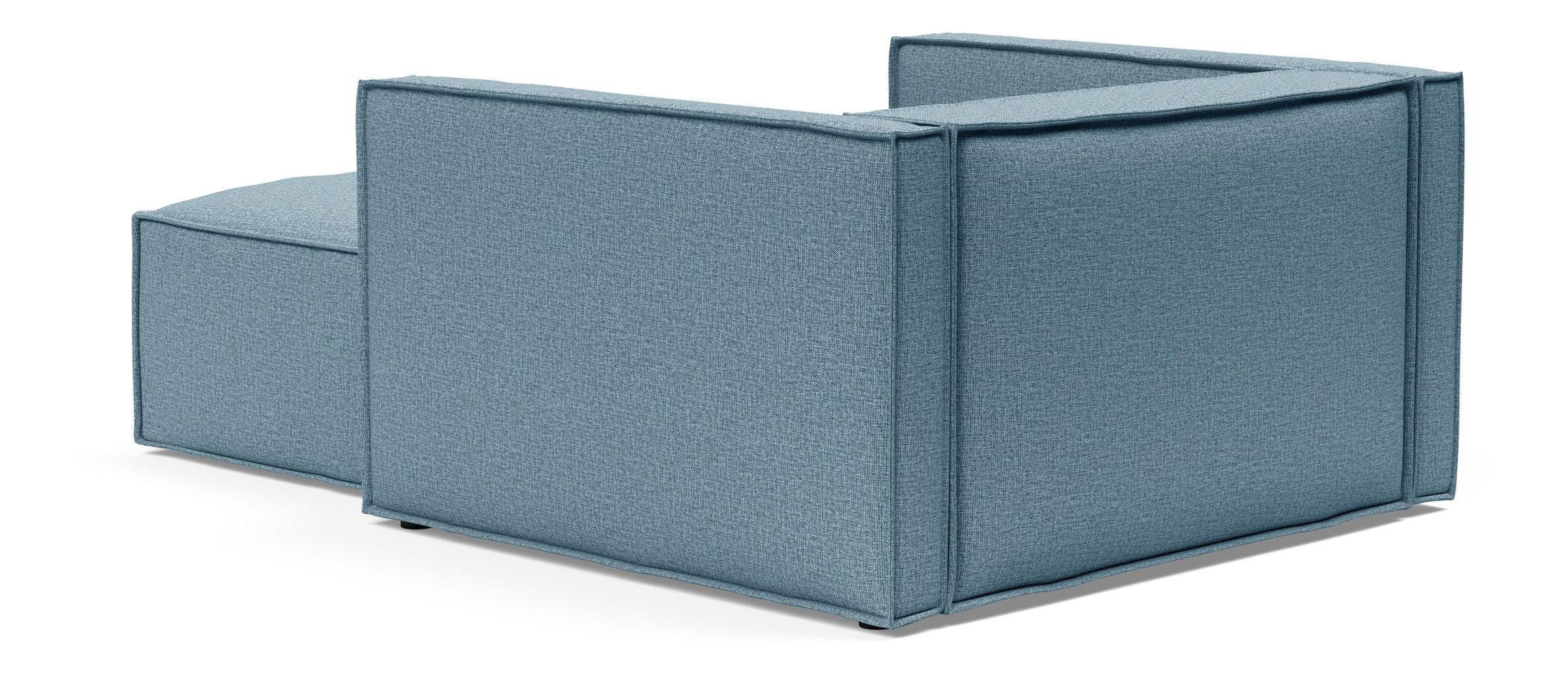 Newilla Storage Lounger Chair w/ Slim Arm Rests