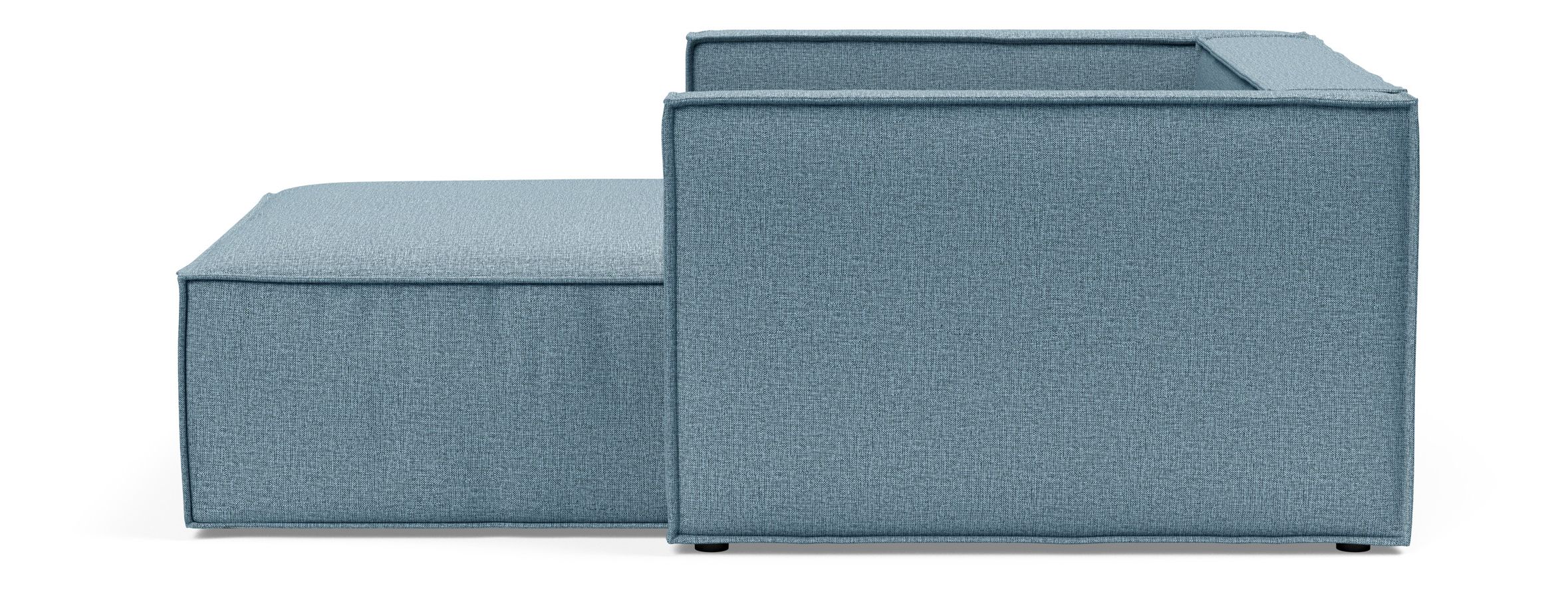 Newilla Storage Lounger Chair w/ Slim Arm Rests