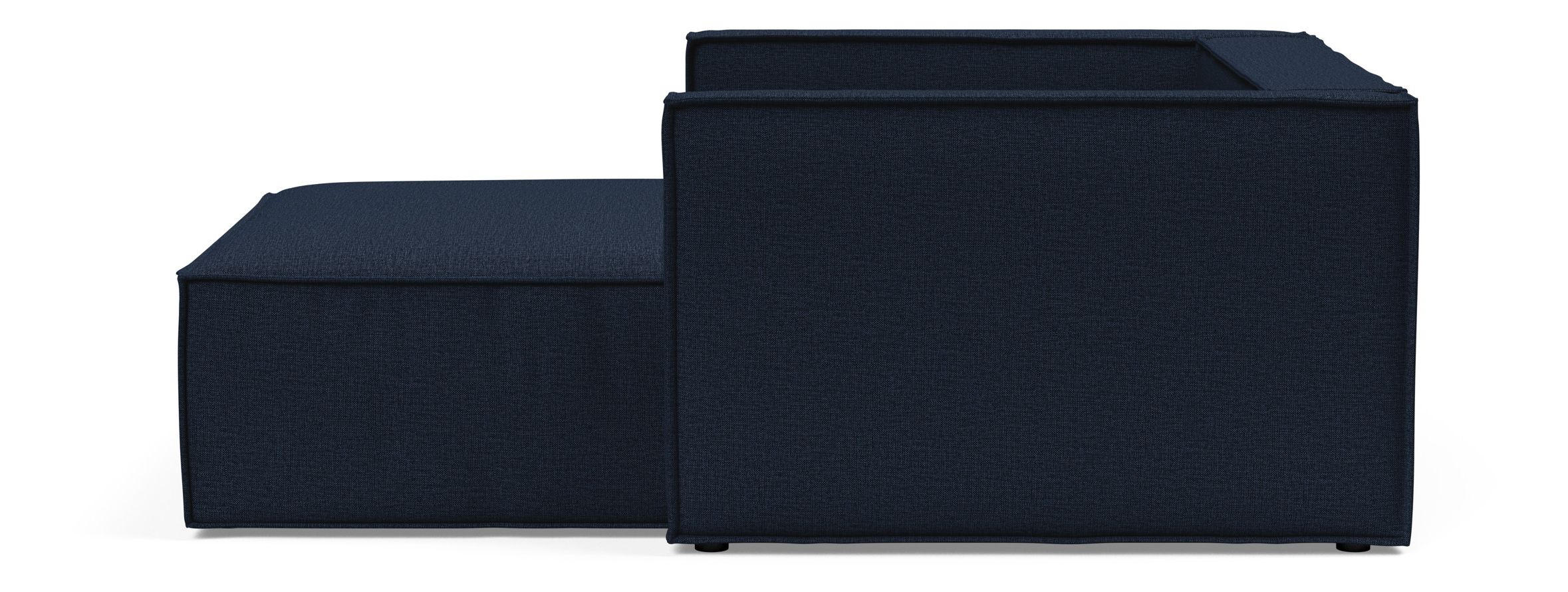 Newilla Storage Lounger Chair w/ Slim Arm Rests