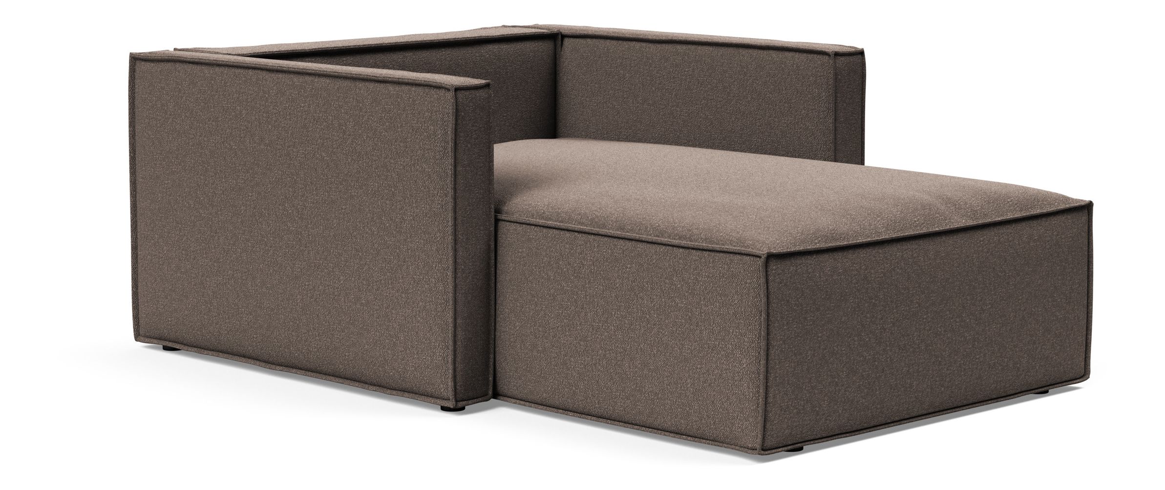 Newilla Storage Lounger Chair w/ Slim Arm Rests