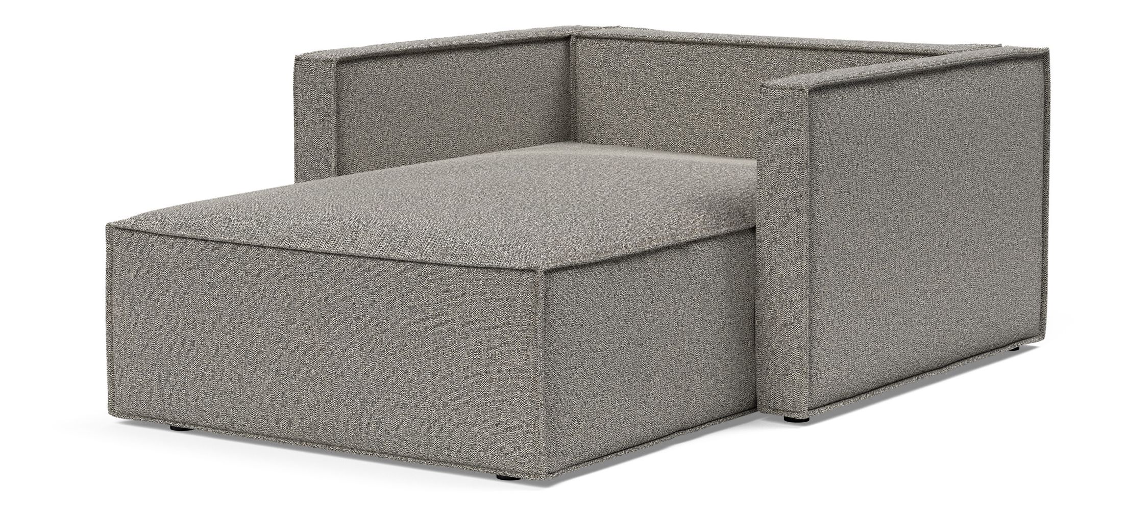 Newilla Storage Lounger Chair w/ Slim Arm Rests