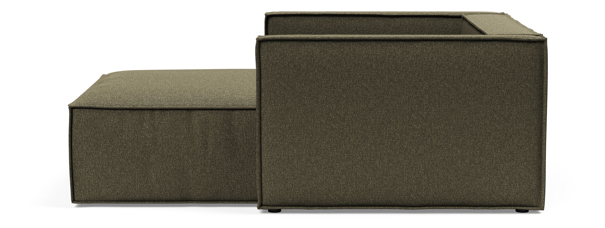 Newilla Storage Lounger Chair w/ Slim Arm Rests