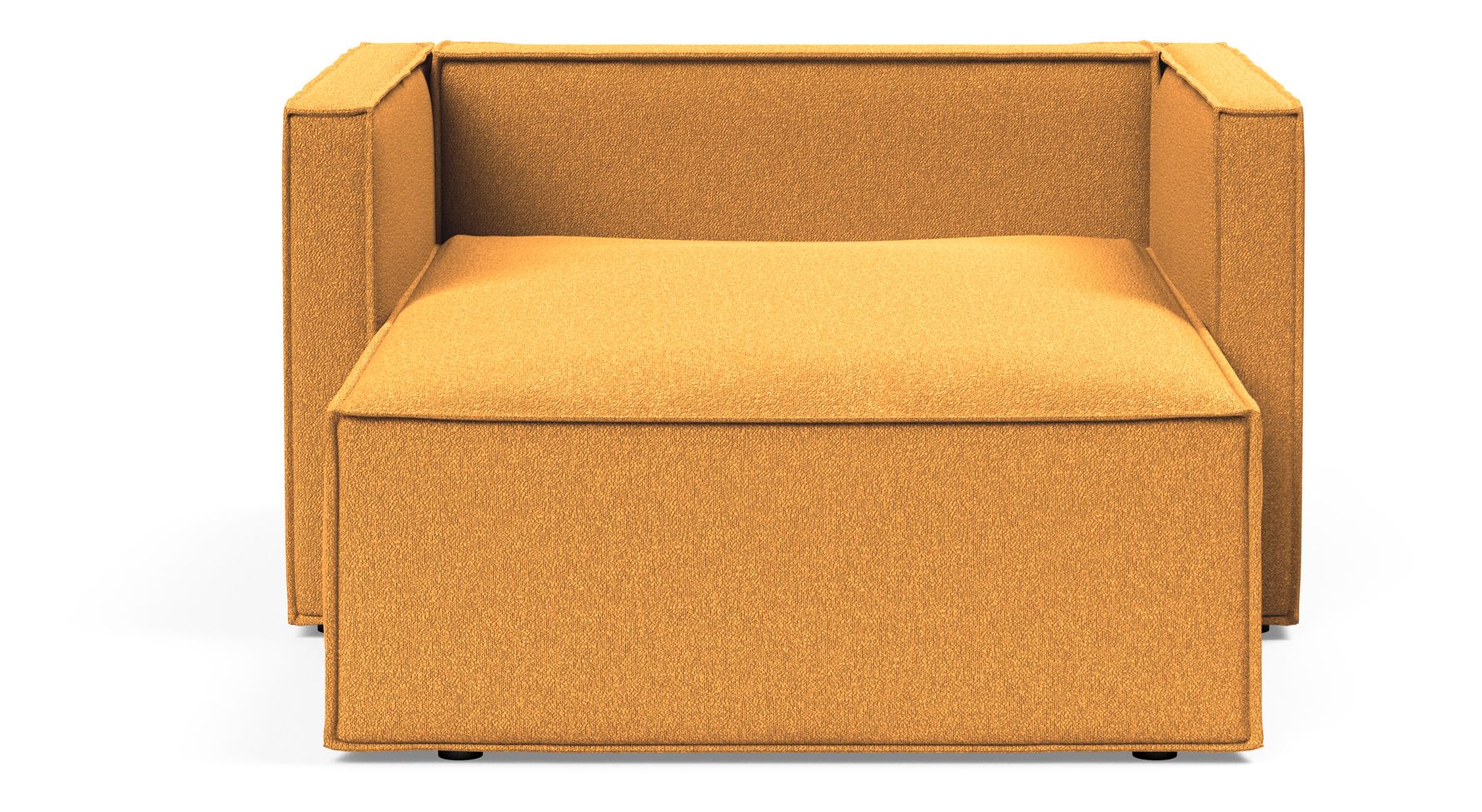 Newilla Storage Lounger Chair w/ Slim Arm Rests