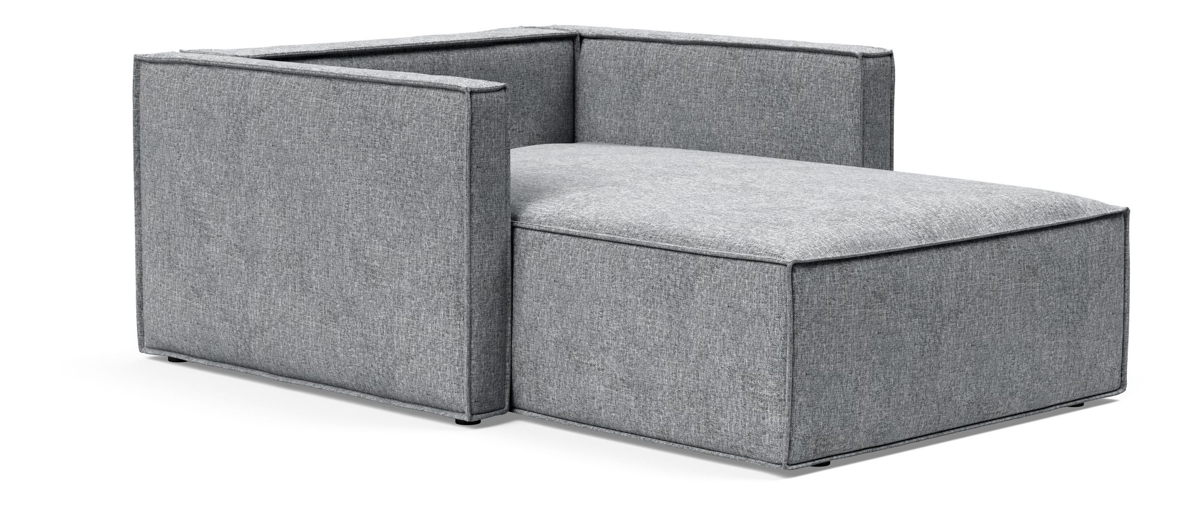 Newilla Storage Lounger Chair w/ Slim Arm Rests