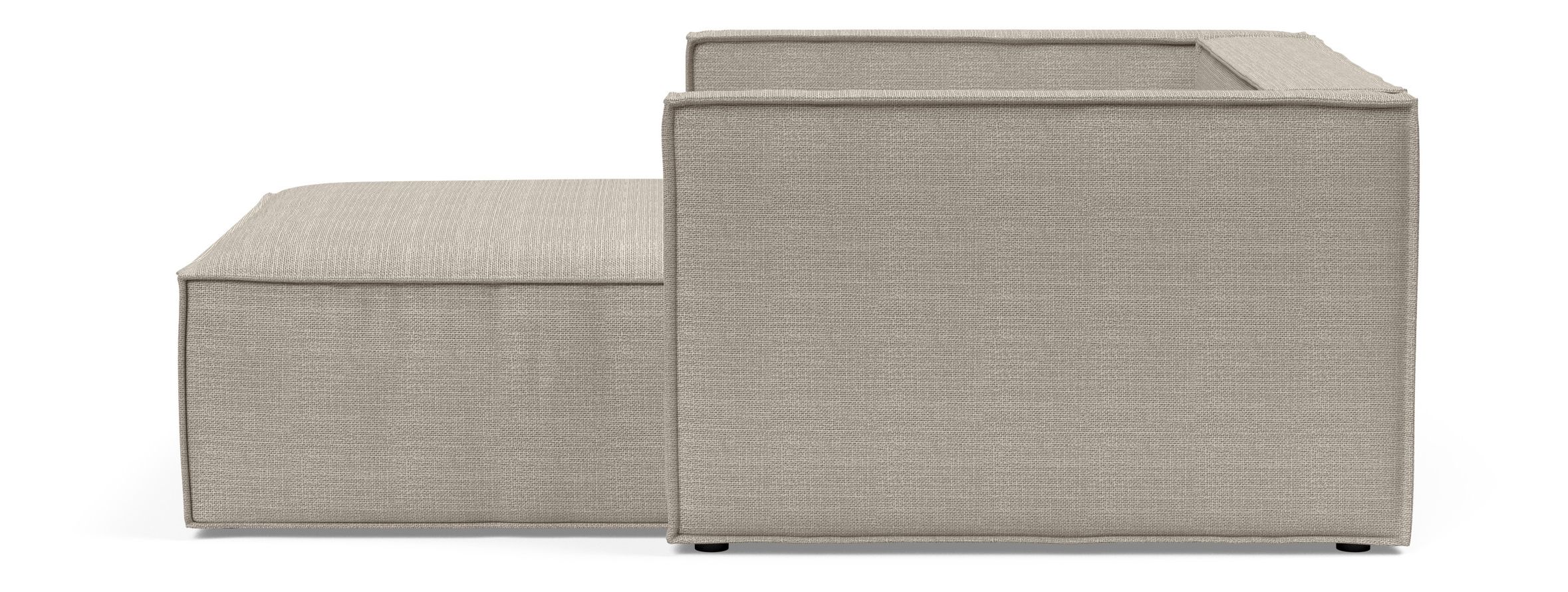 Newilla Storage Lounger Chair w/ Slim Arm Rests