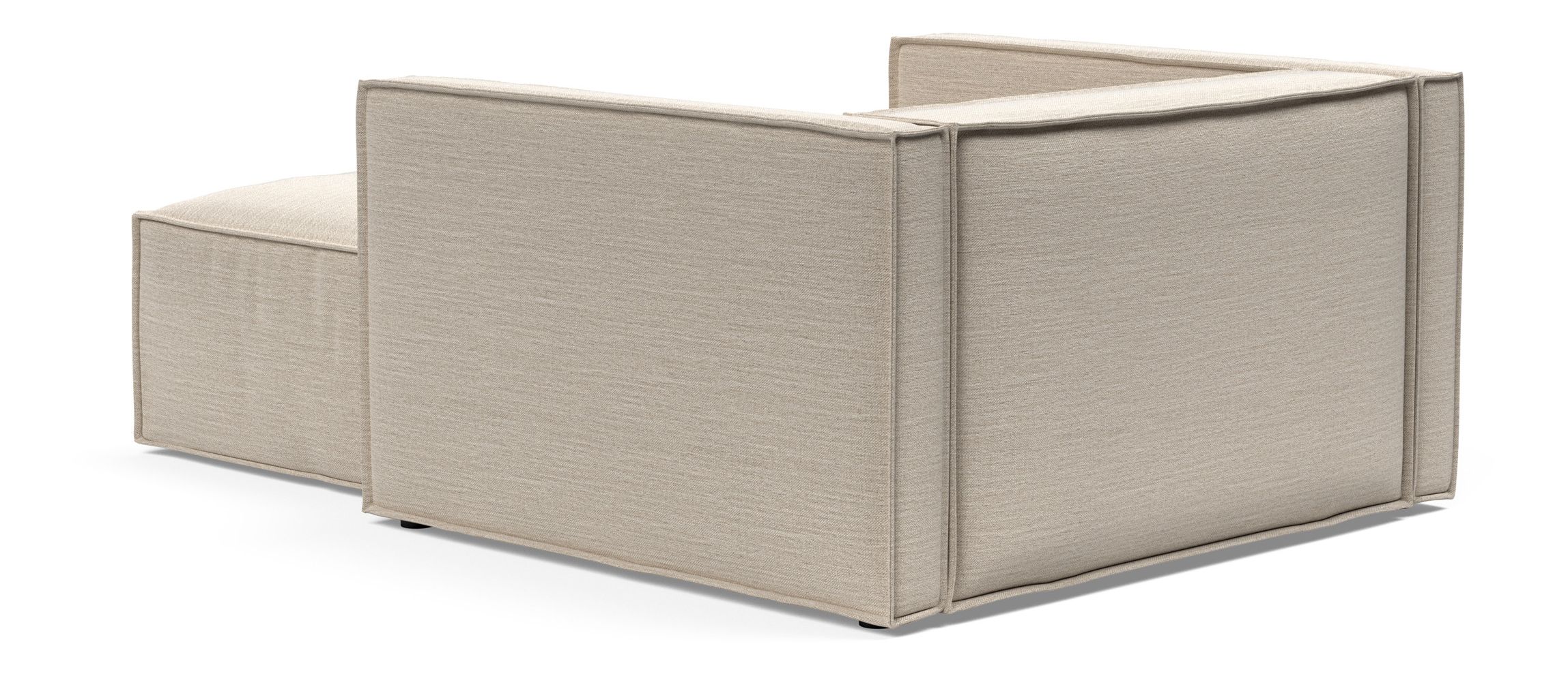 Newilla Storage Lounger Chair w/ Slim Arm Rests