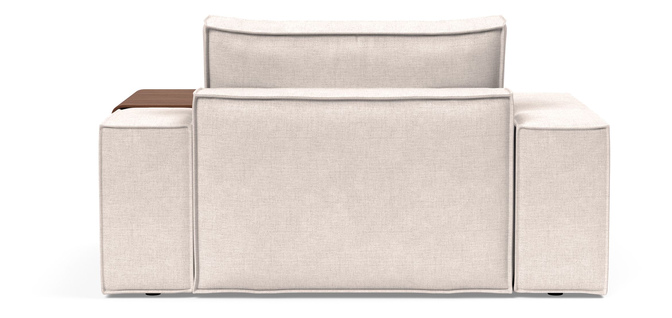 Newilla Storage Lounger Chair w/ Wide Arm Rests