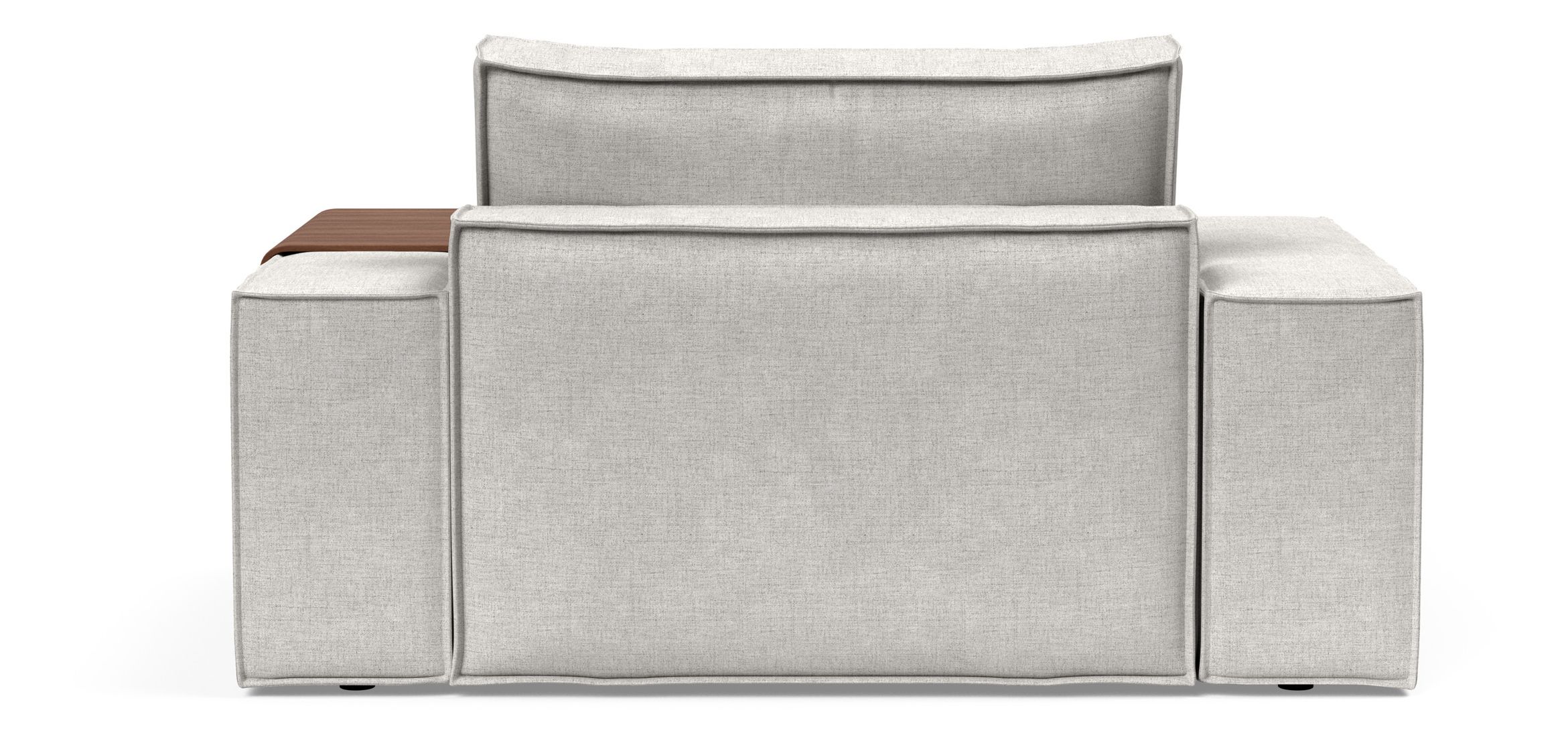 Newilla Storage Lounger Chair w/ Wide Arm Rests