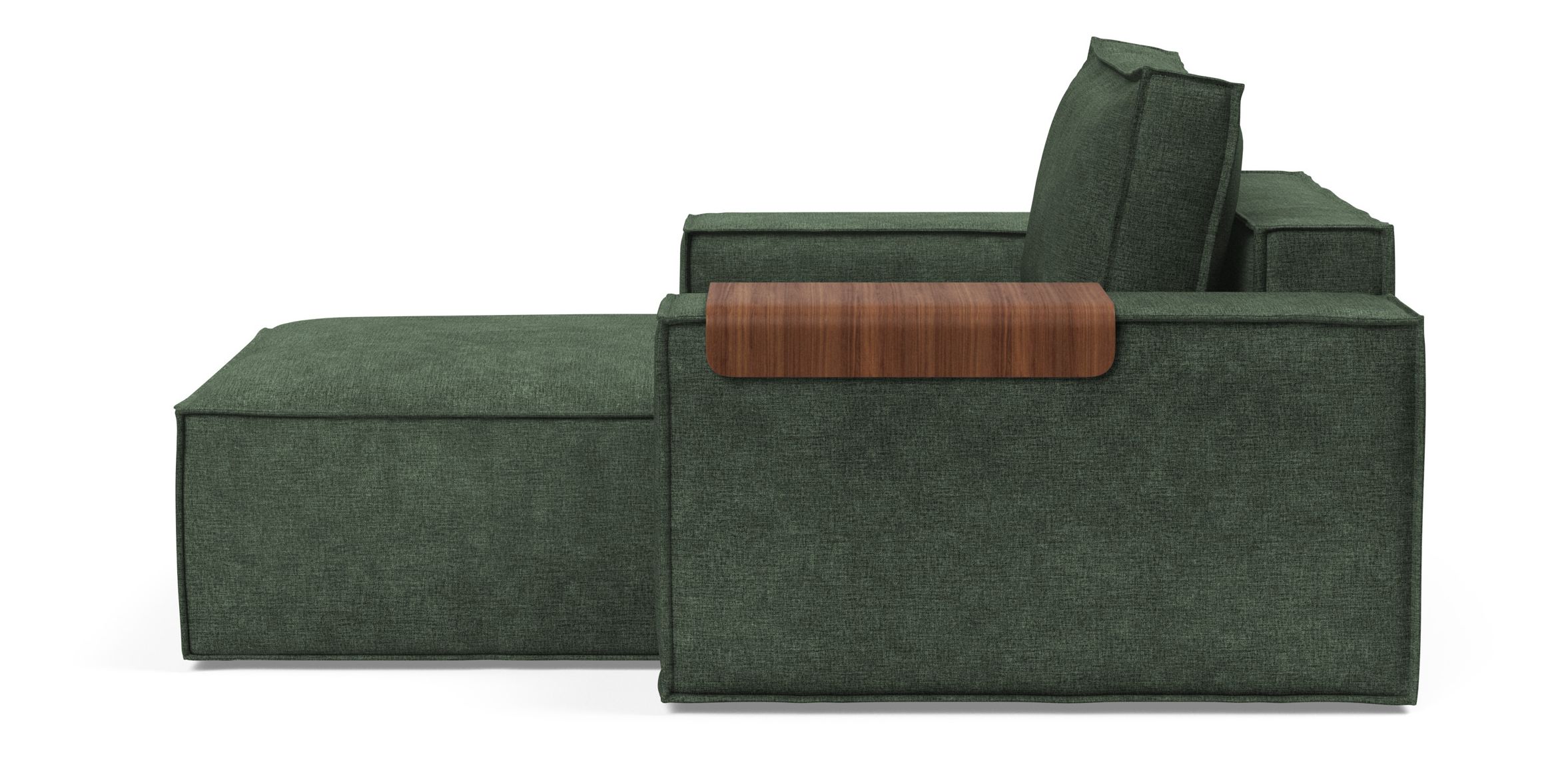Newilla Storage Lounger Chair w/ Wide Arm Rests