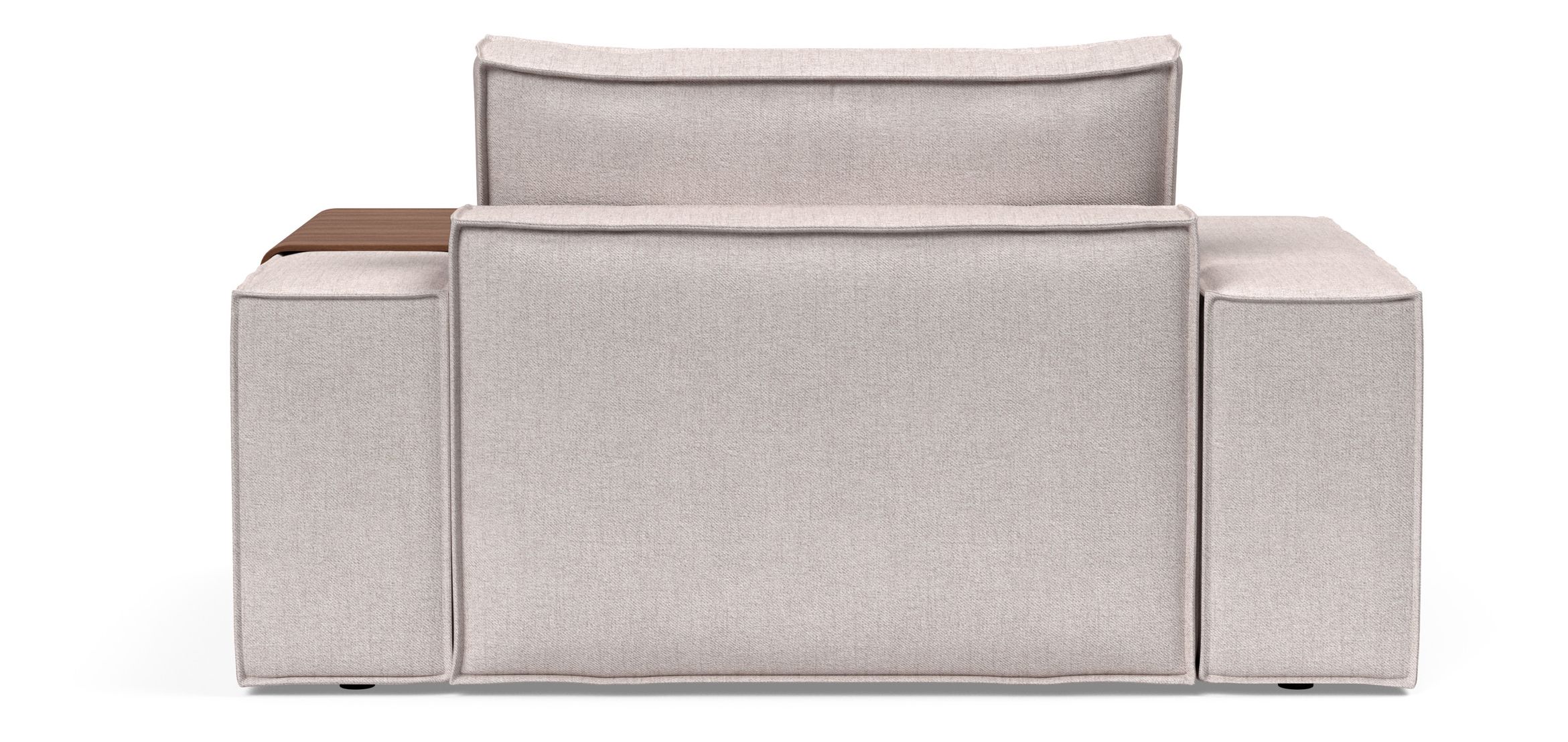 Newilla Storage Lounger Chair w/ Wide Arm Rests