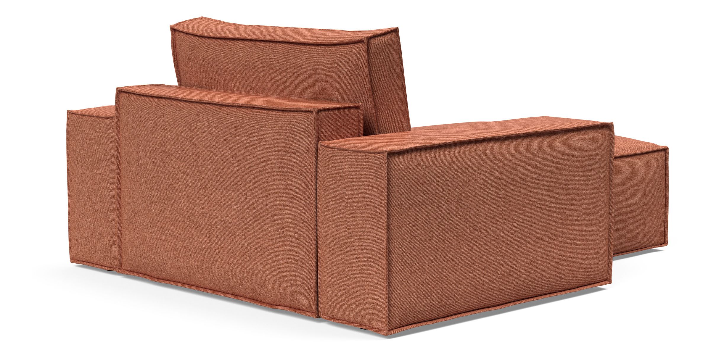 Newilla Storage Lounger Chair w/ Wide Arm Rests