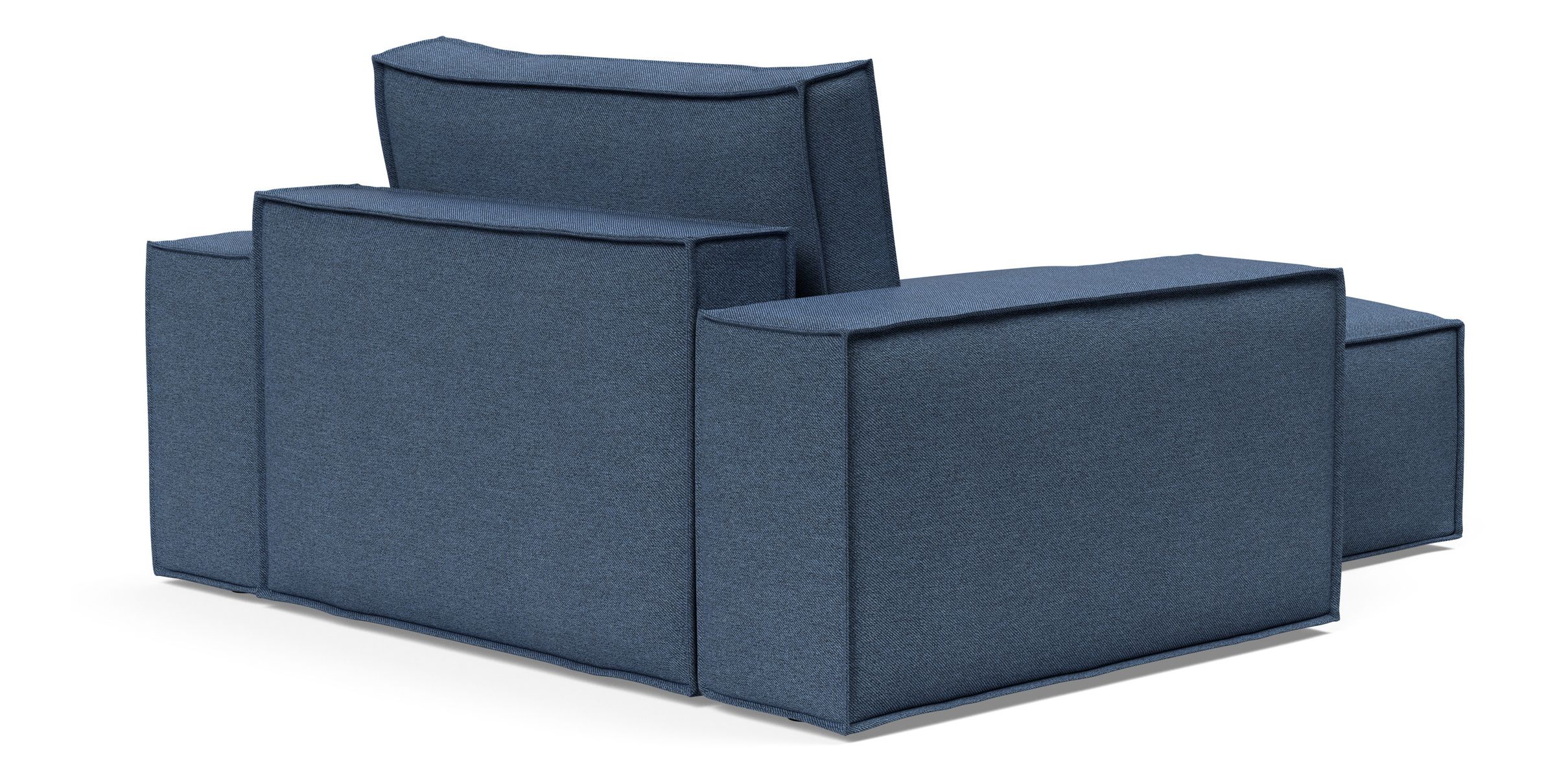 Newilla Storage Lounger Chair w/ Wide Arm Rests