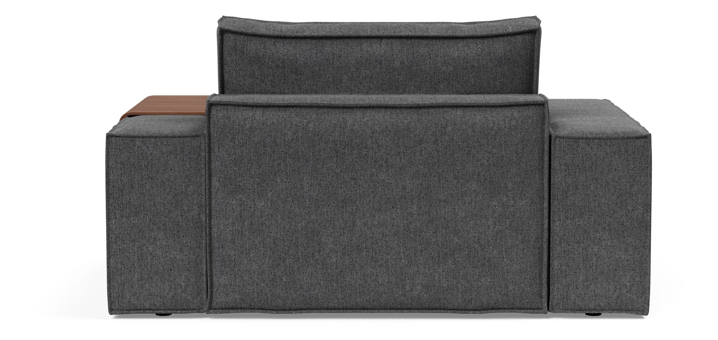 Newilla Storage Lounger Chair w/ Wide Arm Rests
