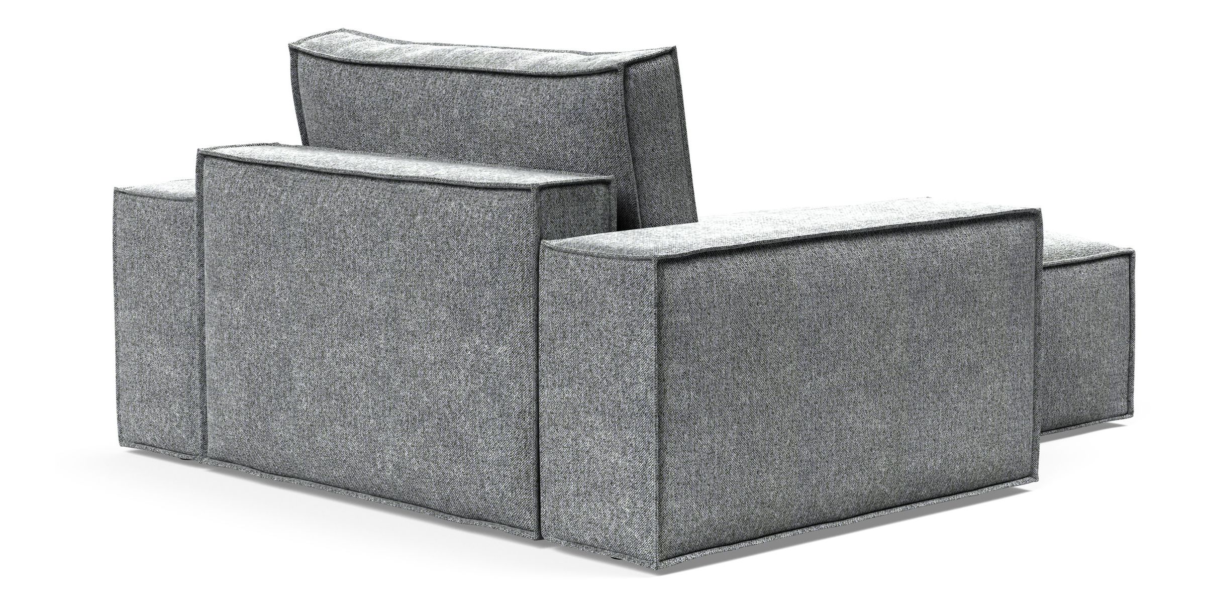 Newilla Storage Lounger Chair w/ Wide Arm Rests