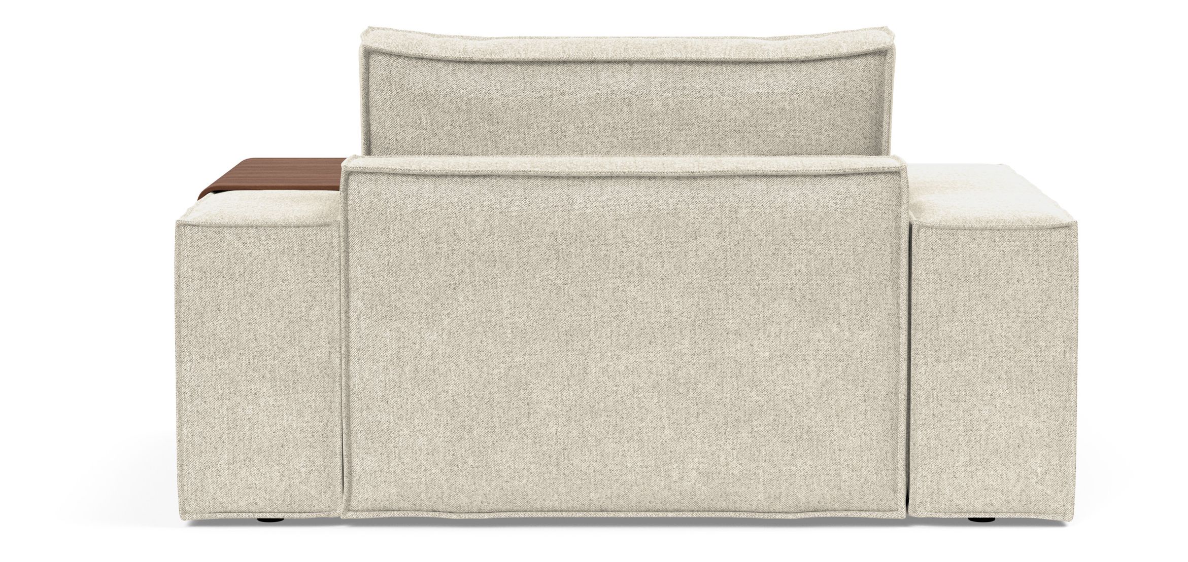 Newilla Storage Lounger Chair w/ Wide Arm Rests