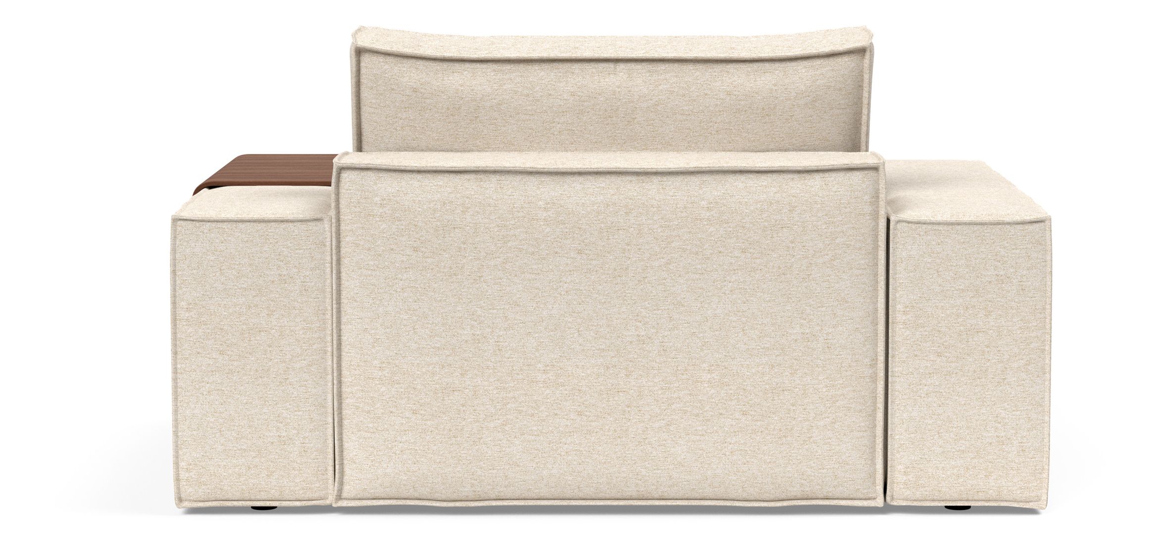 Newilla Storage Lounger Chair w/ Wide Arm Rests