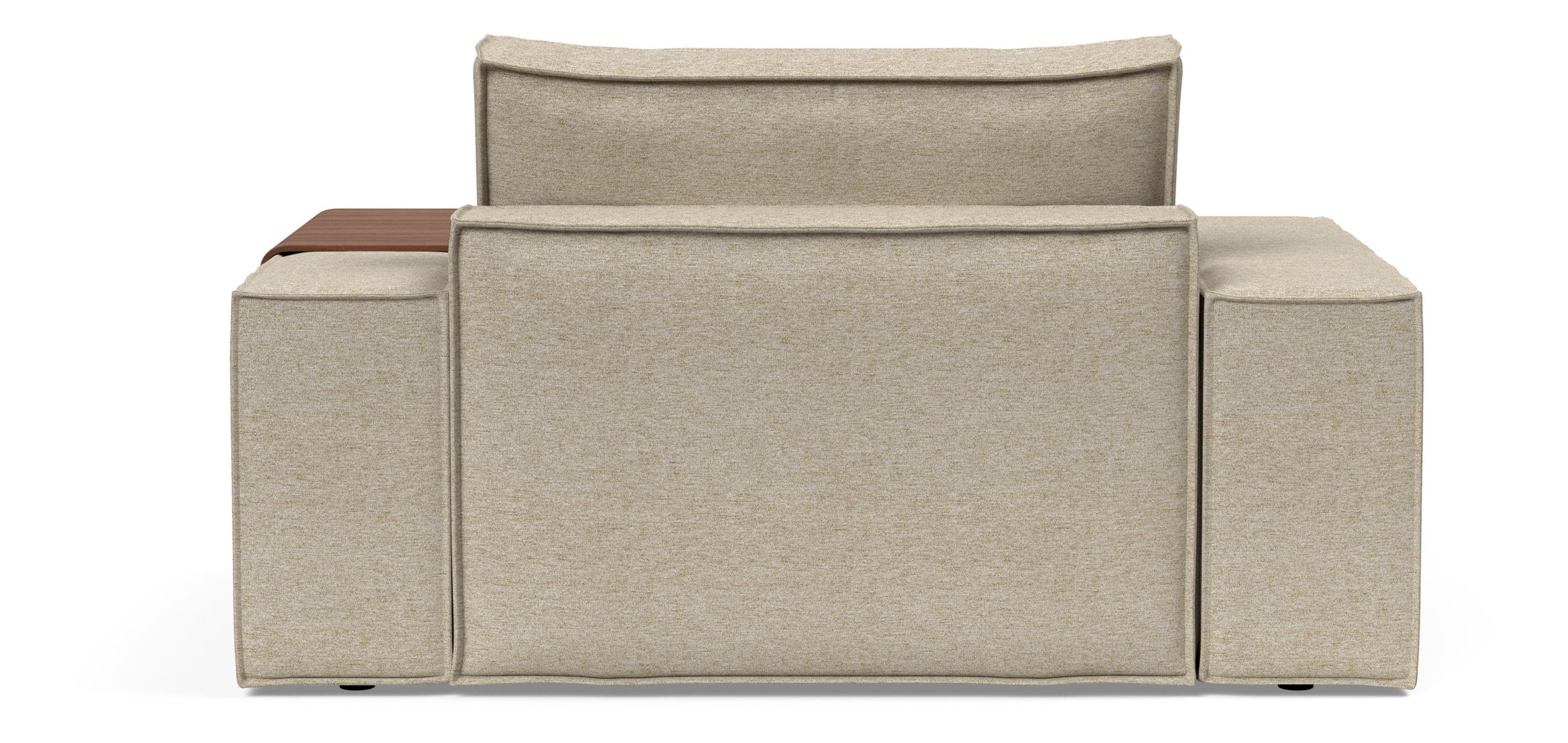 Newilla Storage Lounger Chair w/ Wide Arm Rests