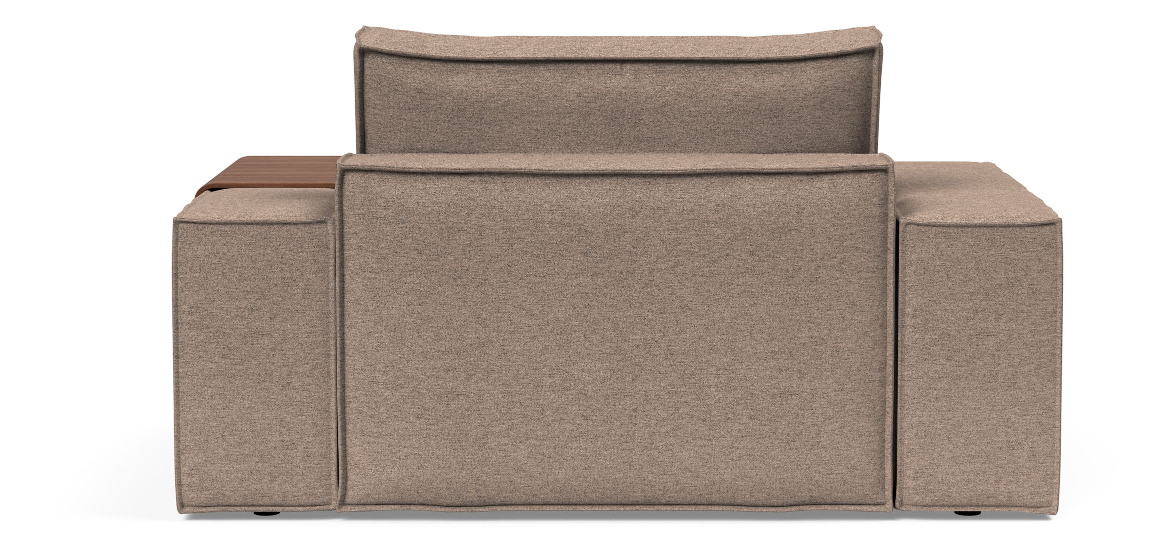Newilla Storage Lounger Chair w/ Wide Arm Rests
