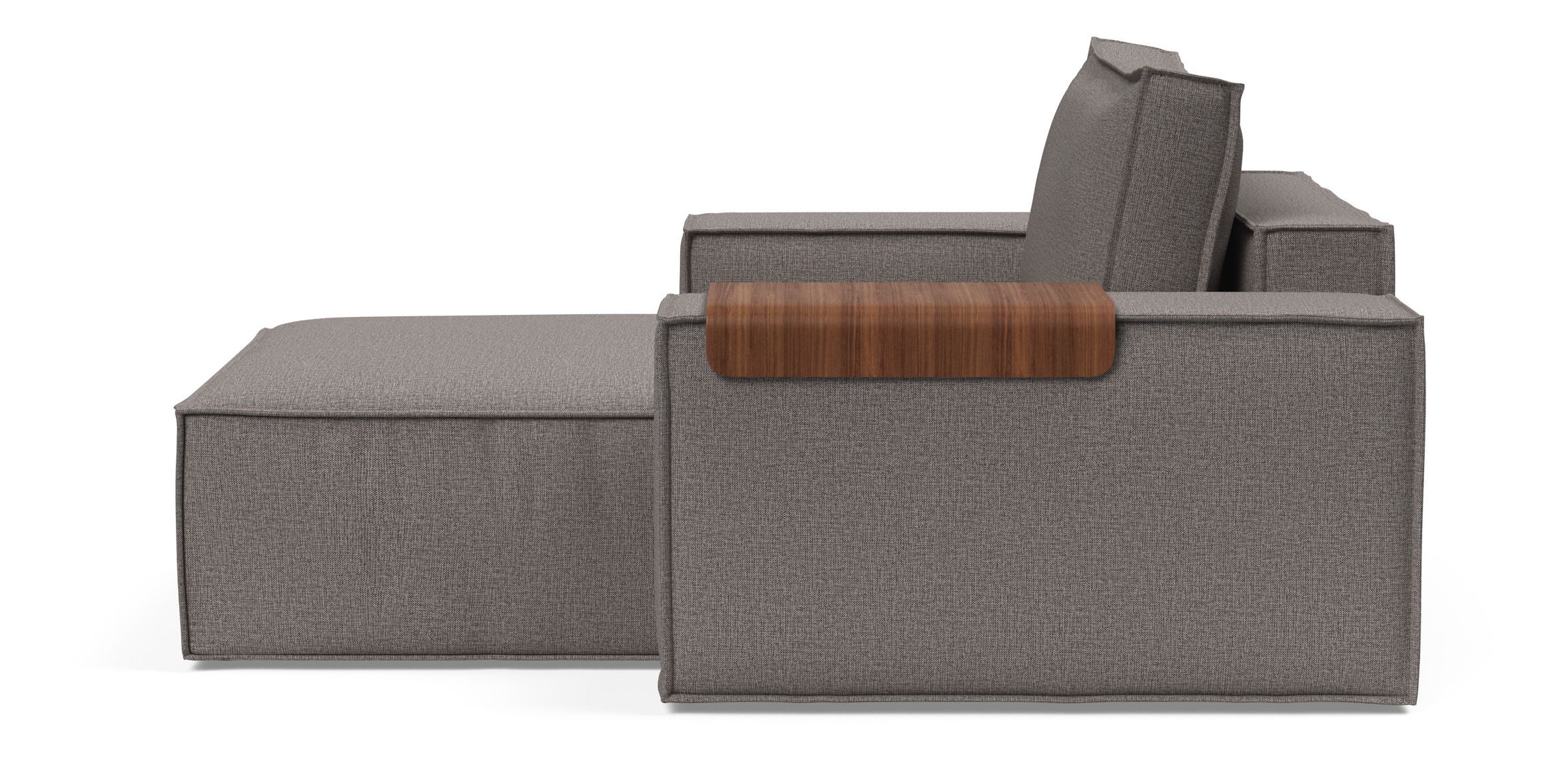 Newilla Storage Lounger Chair w/ Wide Arm Rests
