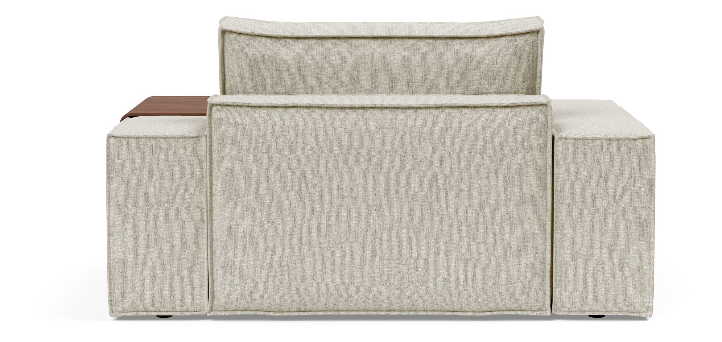 Newilla Storage Lounger Chair w/ Wide Arm Rests
