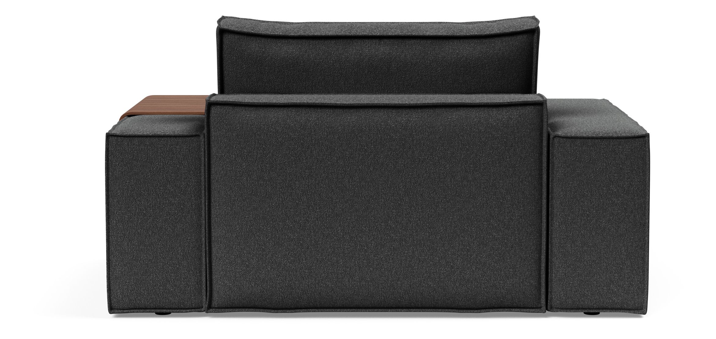 Newilla Storage Lounger Chair w/ Wide Arm Rests