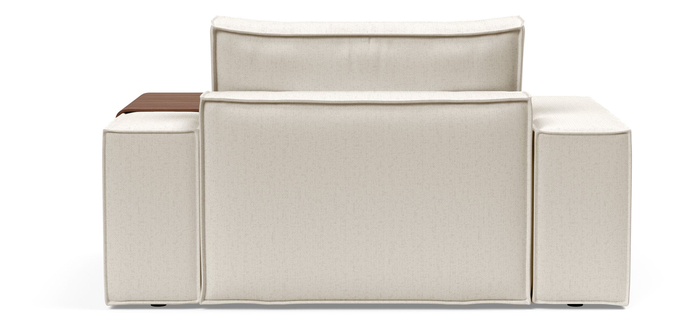Newilla Storage Lounger Chair w/ Wide Arm Rests