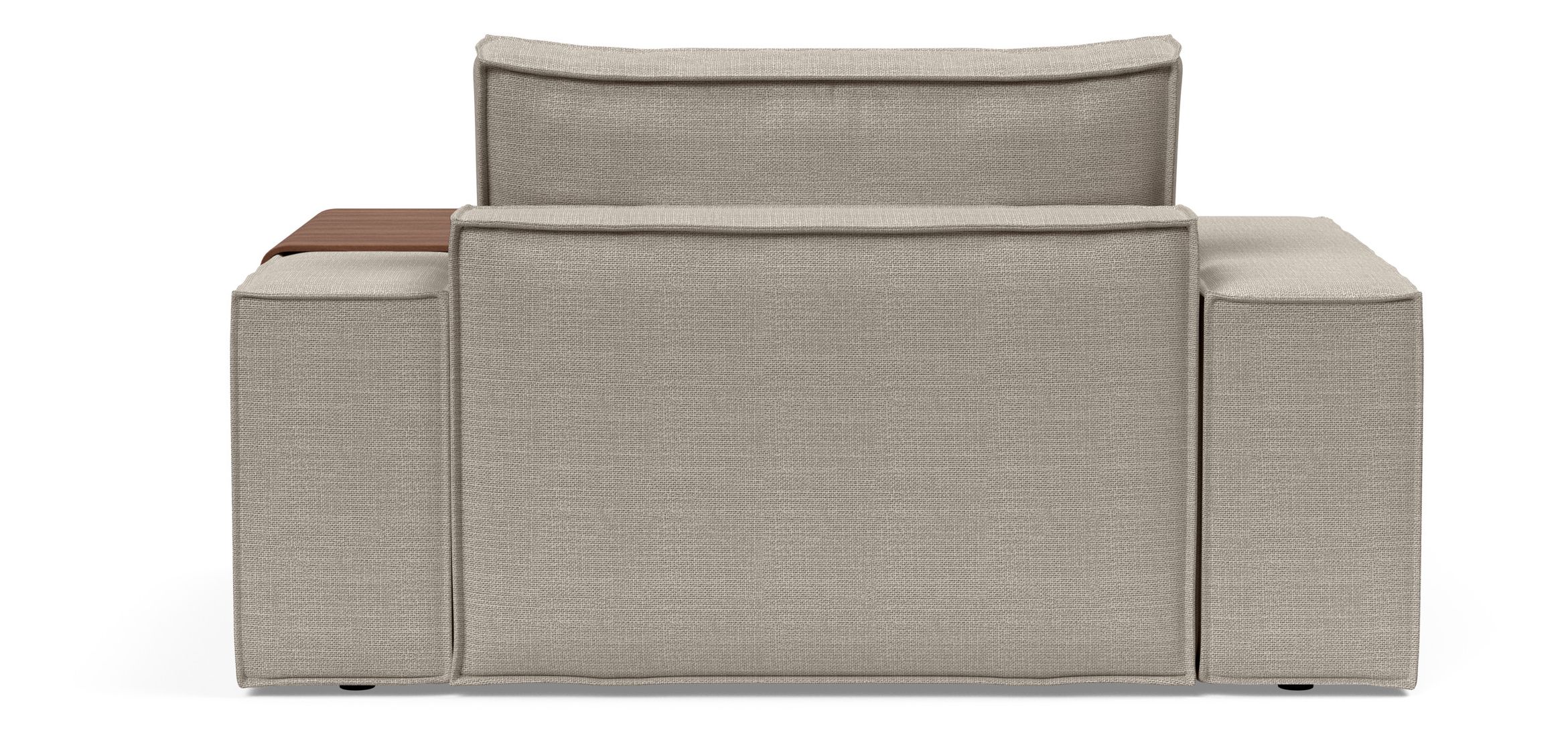 Newilla Storage Lounger Chair w/ Wide Arm Rests