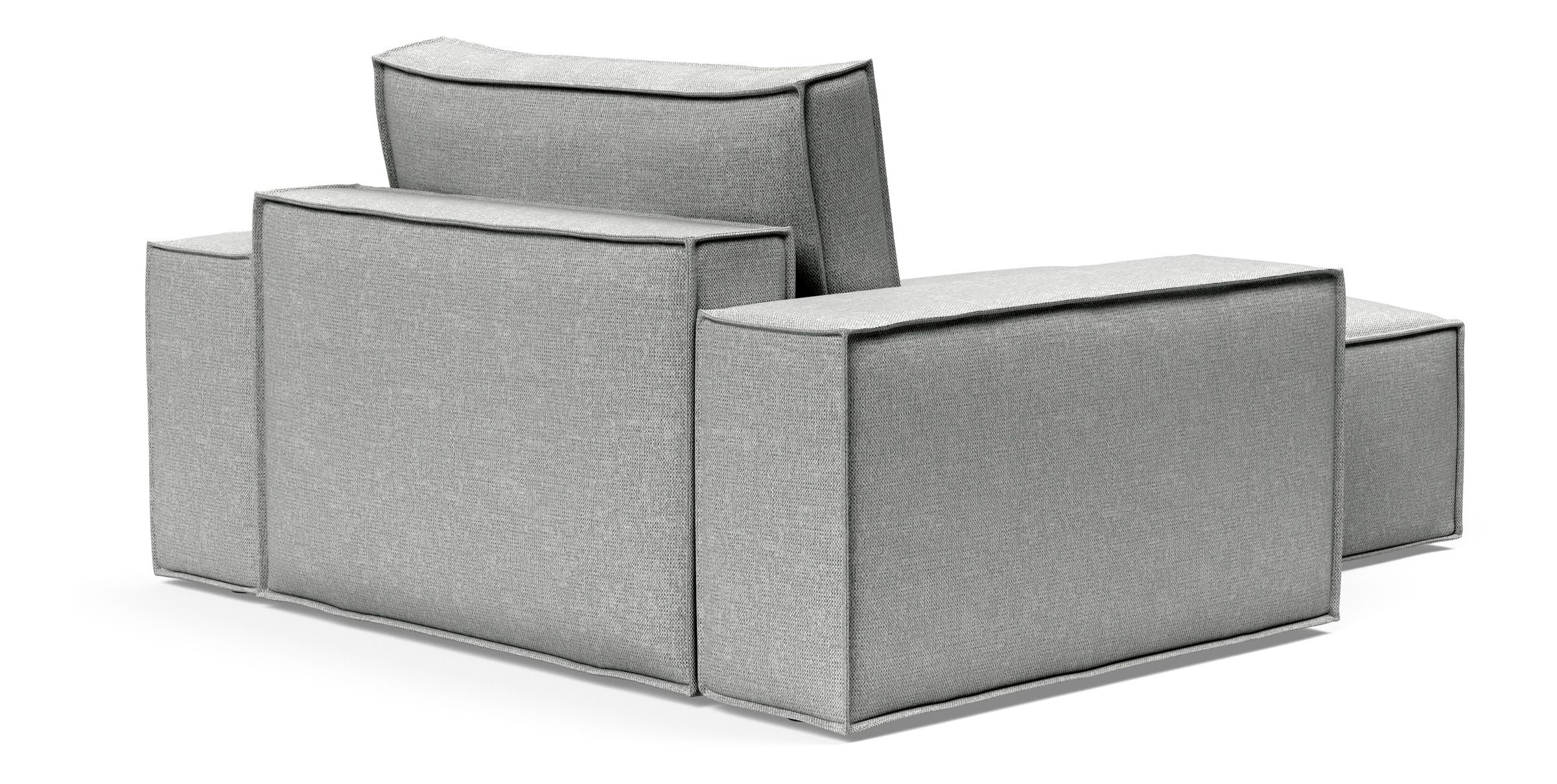Newilla Storage Lounger Chair w/ Wide Arm Rests