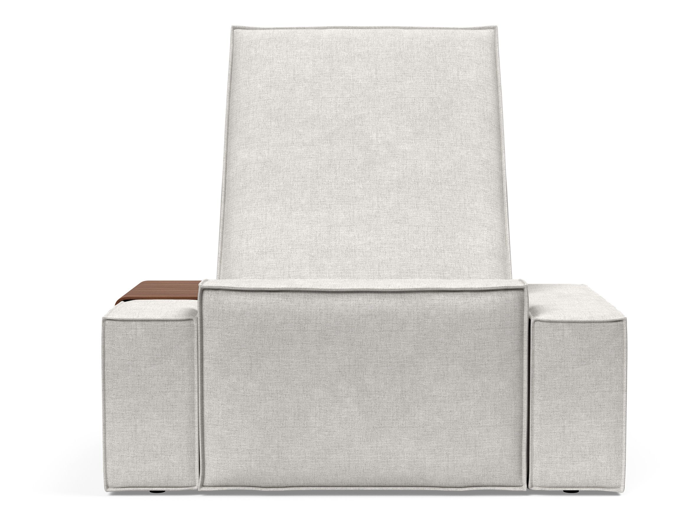 Newilla Storage Lounger Chair w/ Wide Arm Rests