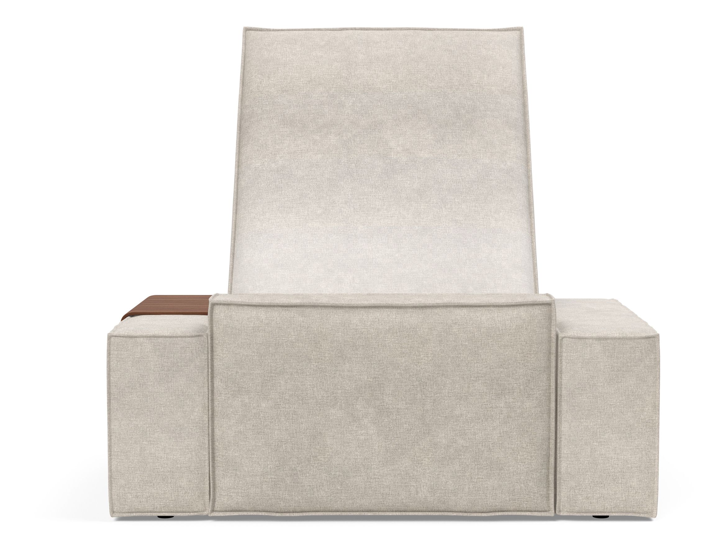 Newilla Storage Lounger Chair w/ Wide Arm Rests