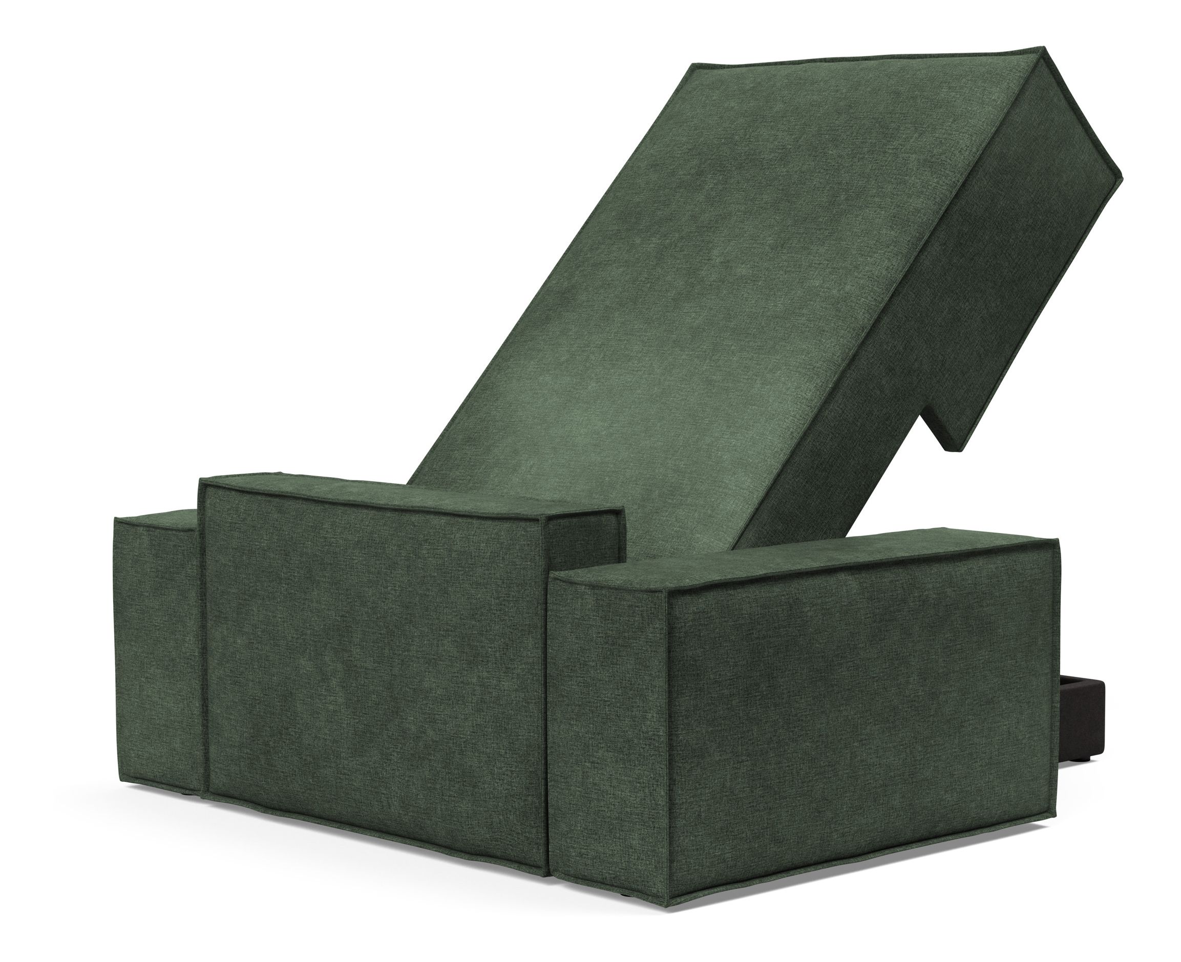 Newilla Storage Lounger Chair w/ Wide Arm Rests