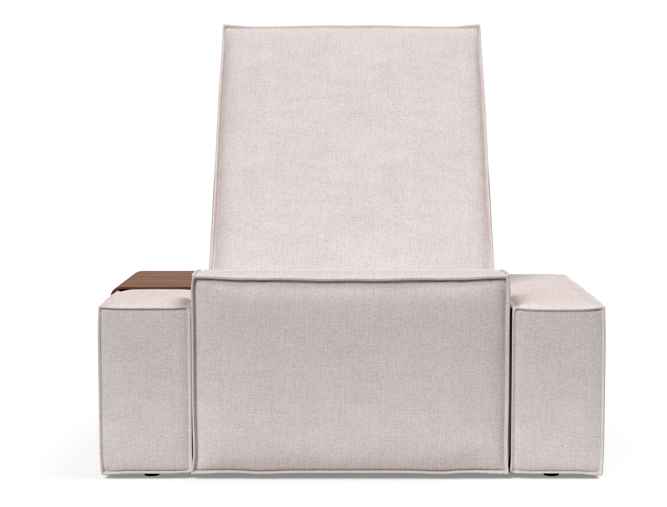 Newilla Storage Lounger Chair w/ Wide Arm Rests