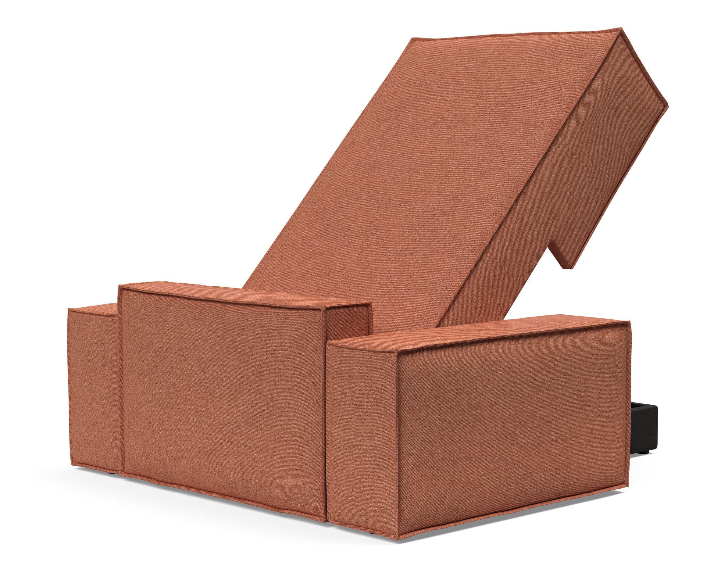 Newilla Storage Lounger Chair w/ Wide Arm Rests